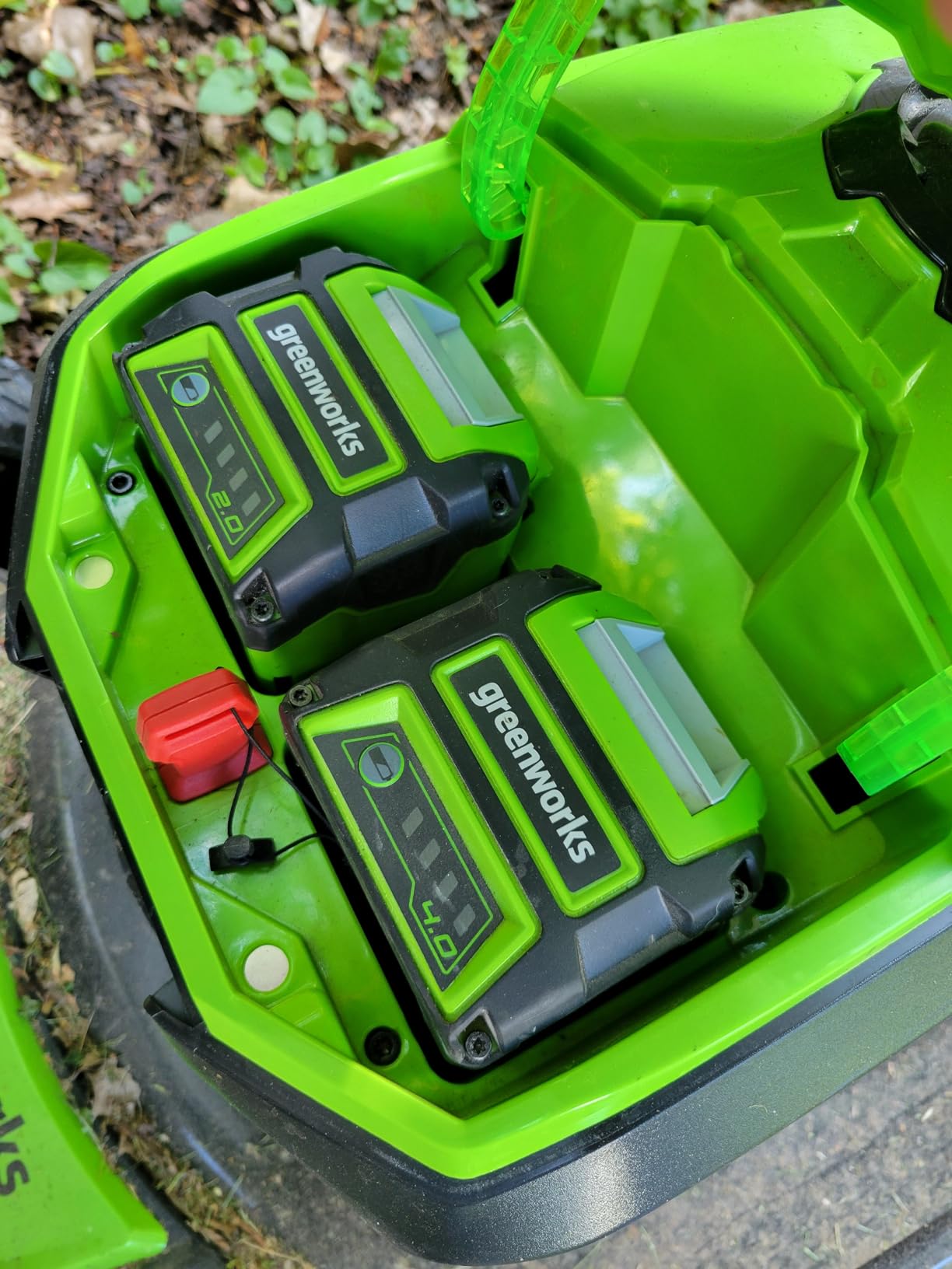 Greenworks 40V 21in Push Lawn Mower, 5.0 Ah Battery and Charger customer photo 1