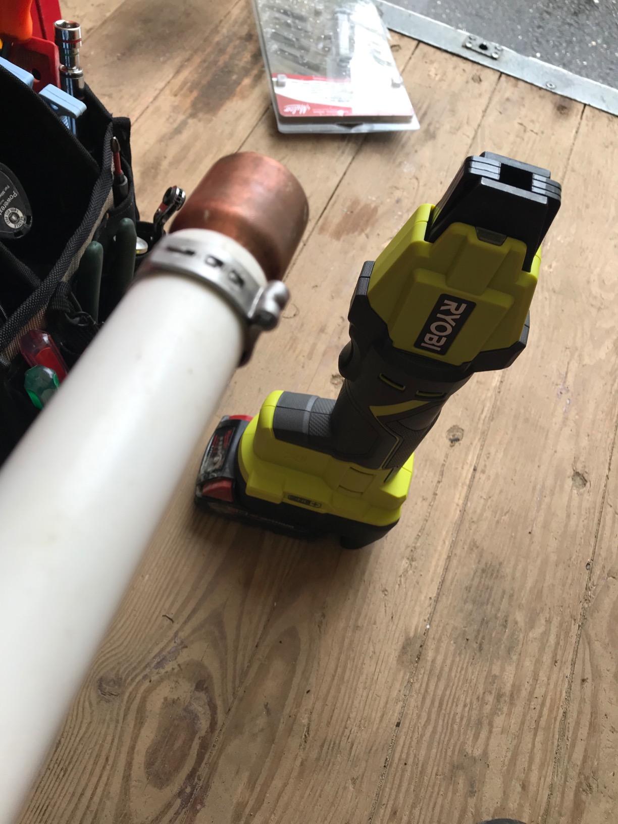 RYOBI ONEAND 18V Lithium-ION Cordless PEX TUBING CLAMP Tool Tool ONLY P660 customer photo 2