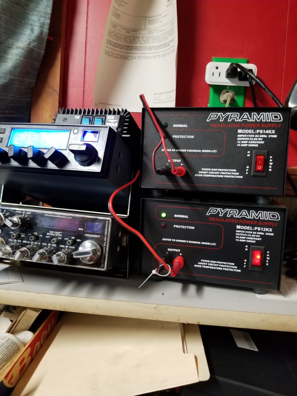 Pyramid Universal Compact Bench Power Supply- 12 Amp Linear Regulated Home Lab Bench-top AC-to-Dc 12V Converter w/ 13.8V Dc 115V AC 270W Power Input, Screw Type Terminals, Cooling Fan- PS14KX.5 customer photo 2