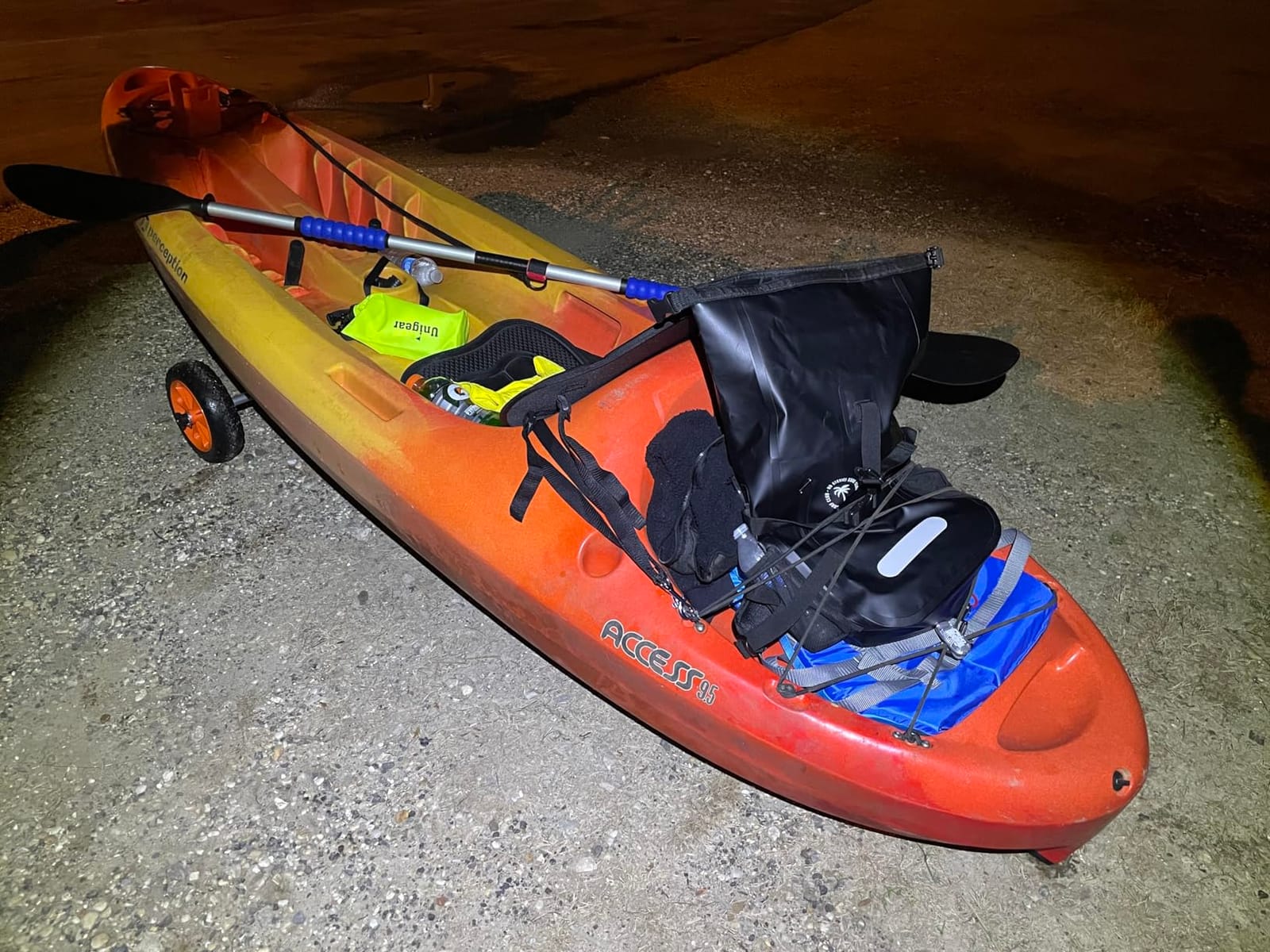 Unigear Floating Waterproof Dry Bag for Kayaking, 2L/5L/10L/20L/30L/40L customer photo 2