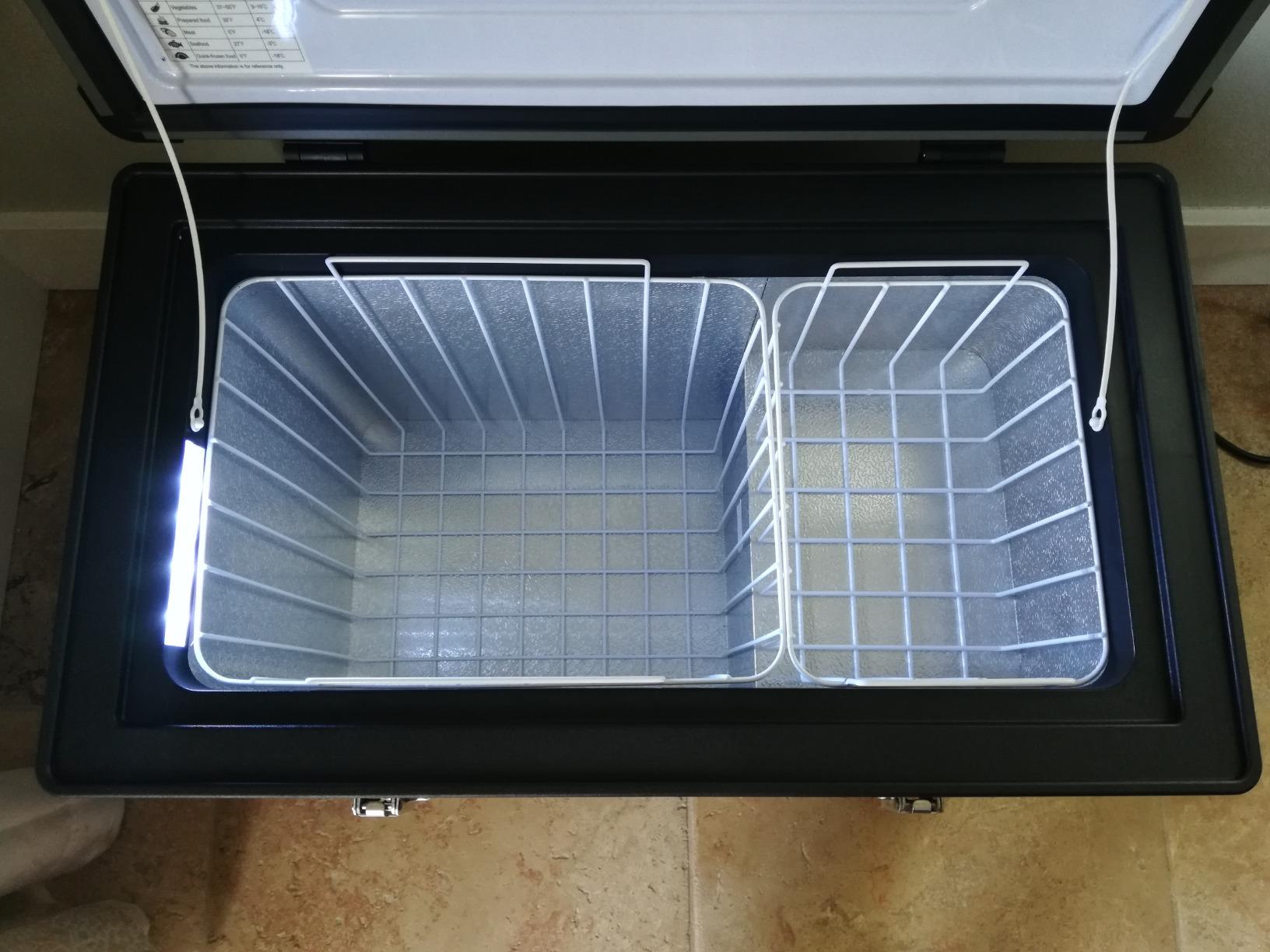 ICECO VL45 Portable Refrigerator with SECOP Compressor, 45Liters Platinum Compact Refrigerator, DC 12/24V, AC 110-240V, 0℉ to 50℉, Home & Car Use (without Insulated Cover) customer photo 1