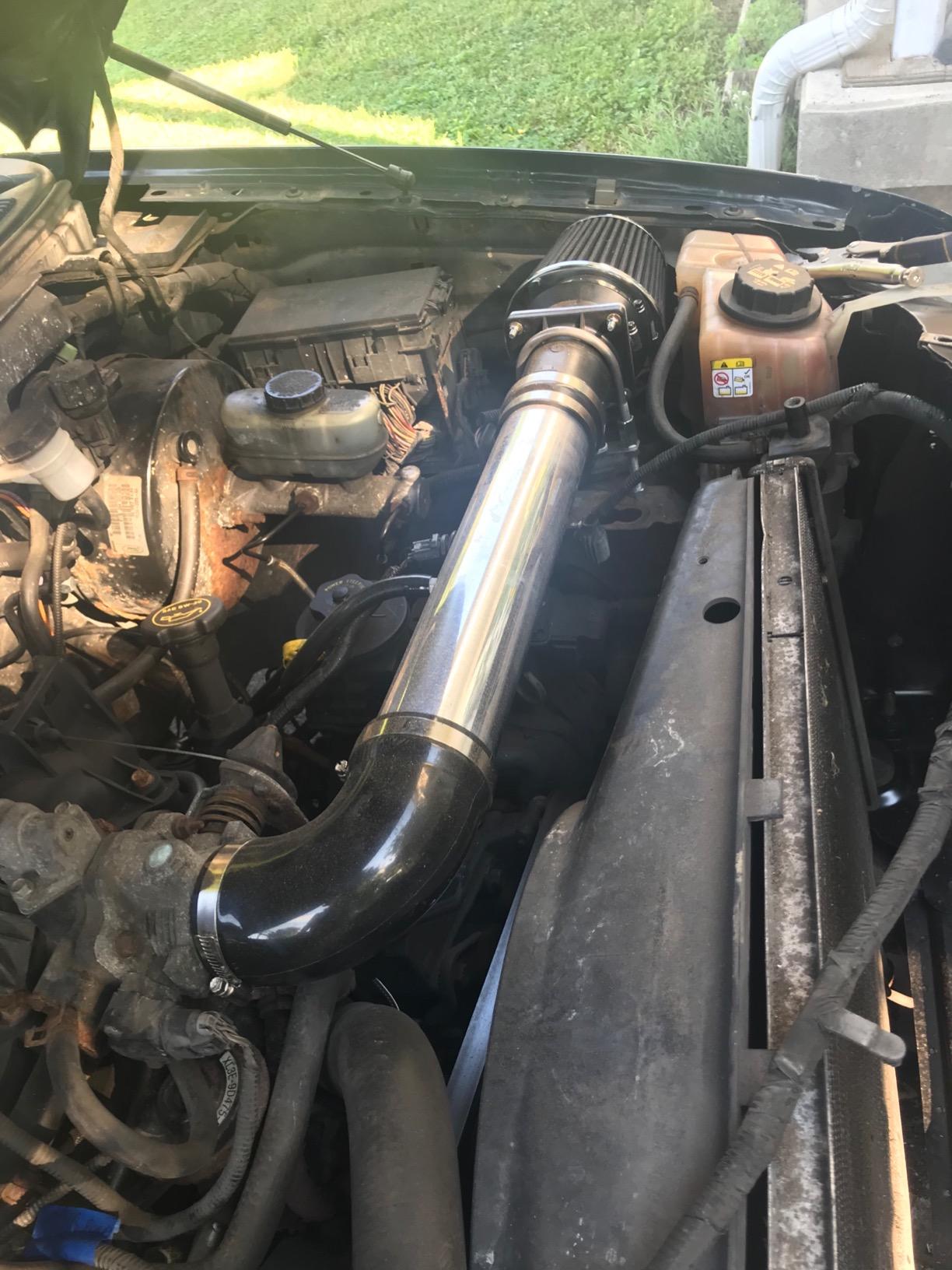INTAKEKAI Performance Air Intake (Compatible with 1997-2003 FORD F-150 4.2L V6 MODELS) (RED) customer photo 2