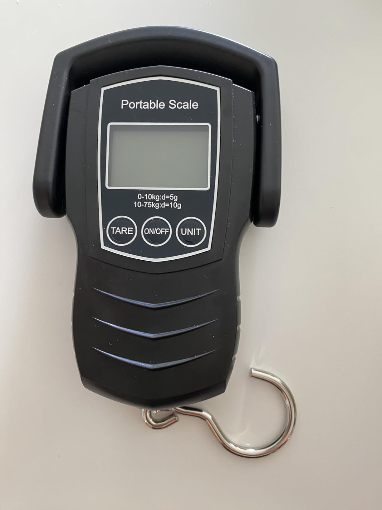 Luggage Scale, 110lb/50kg Luggage Weight Scale with Backlit LCD Display, Digital Fish Scale with Measuring Tape Portable Hanging Scale Suitcase Scale with Handle & Large Hook & 2 AAA Batties customer photo 1