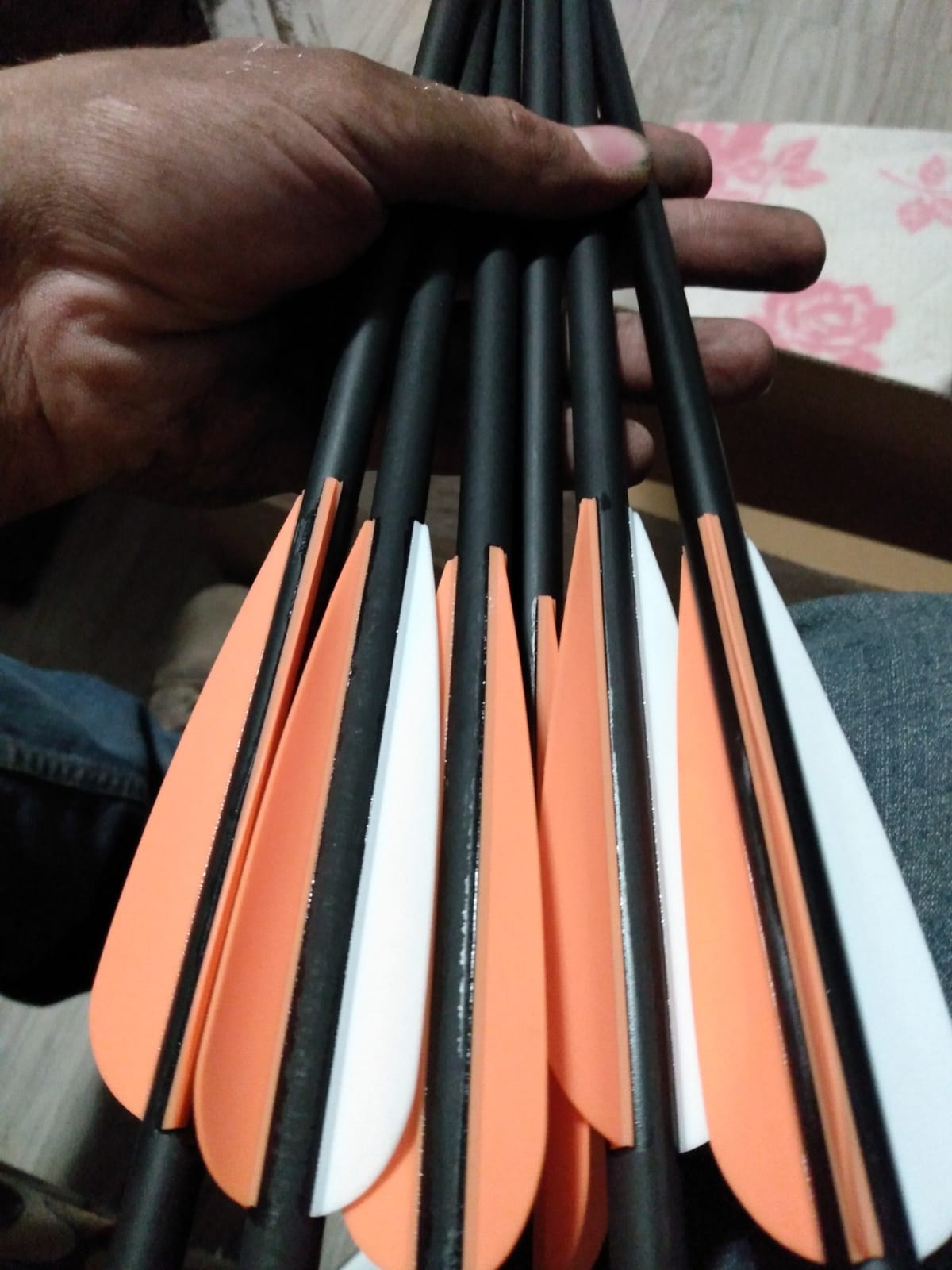 Carbon Crossbow Bolts 16 18 20 Inch Hunting Archery Arrows with 4