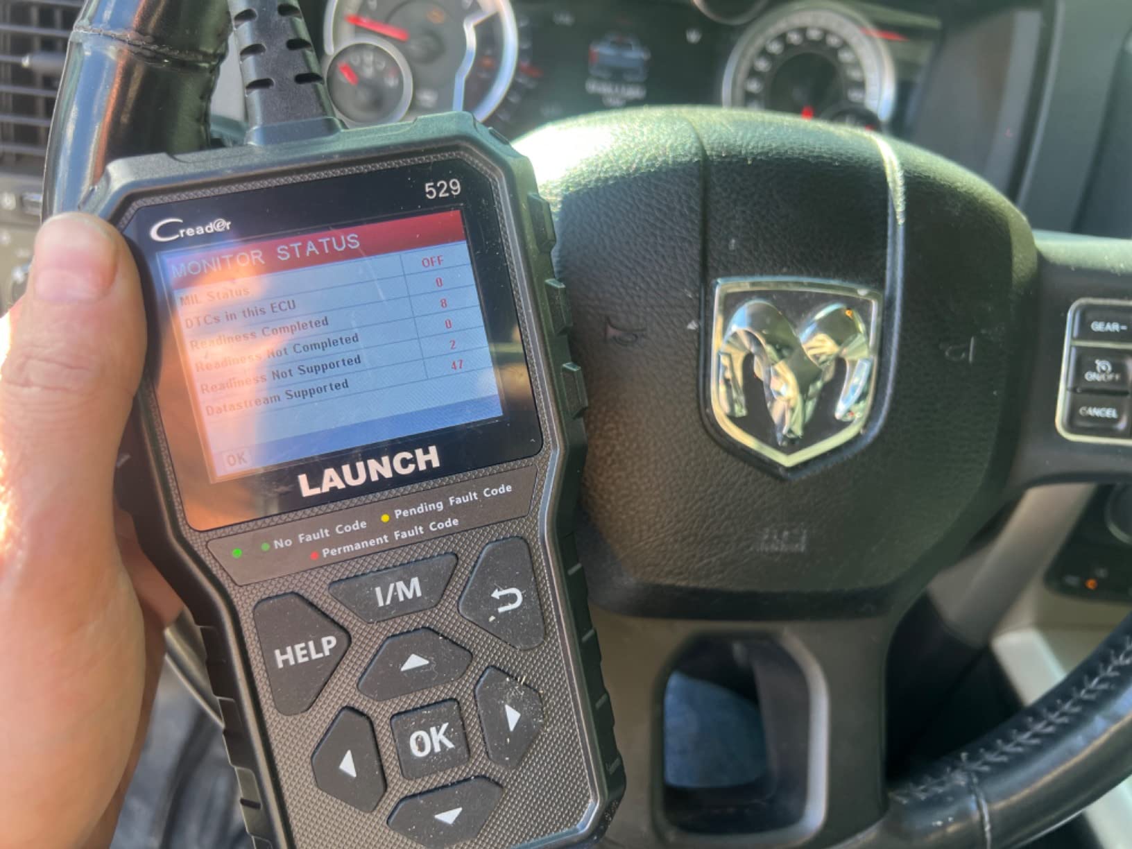 Launch CR529 OBD2 Diagnostic Scan Tool Code Reader for Car After 1996 customer photo 1