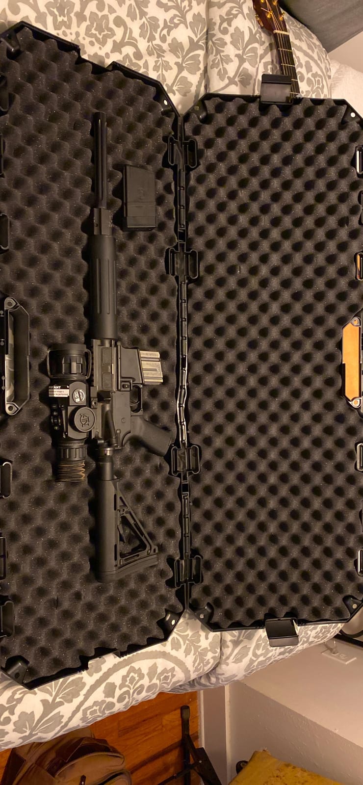 MTM RC42T Tactical Rifle Case 42, Snap Latches, High-Impact Plastic, USA Made, Black customer photo 1