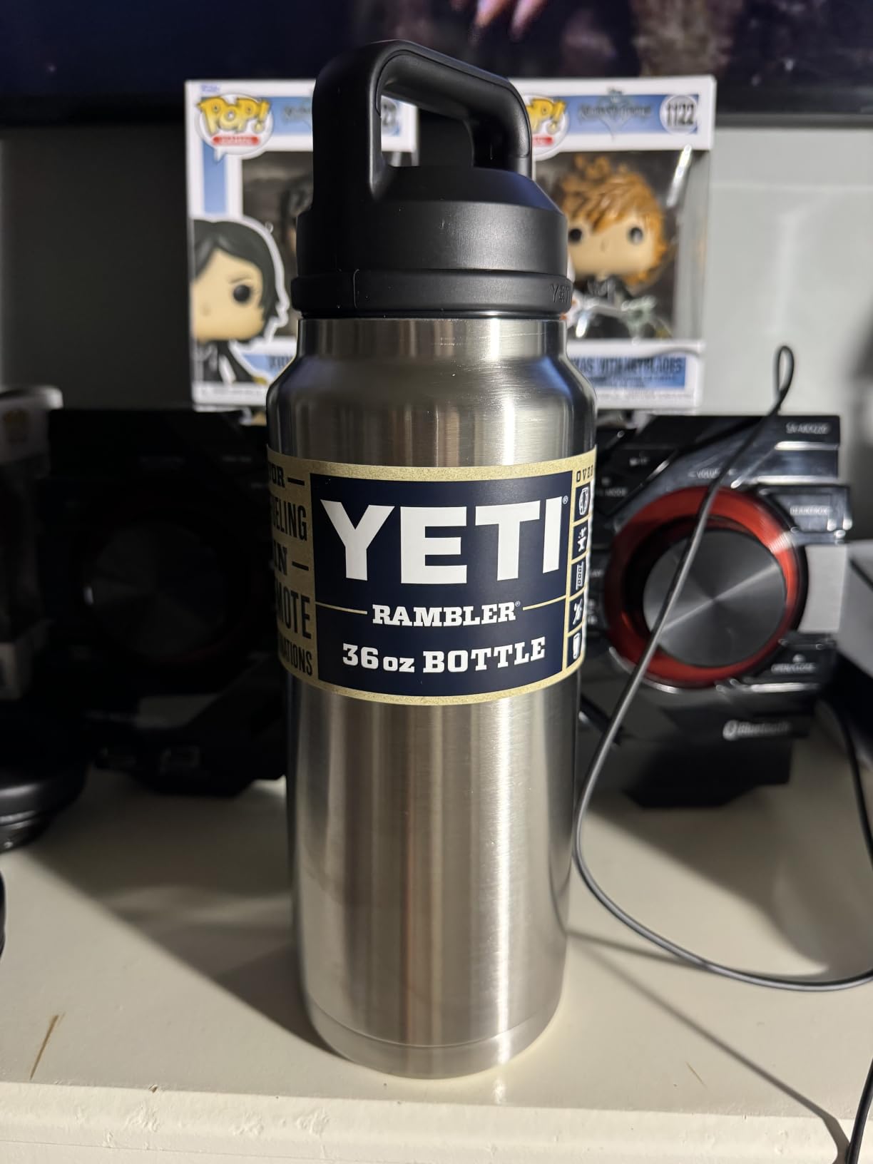 YETI Rambler 36 oz Bottle, Vacuum Insulated, Leakproof, Stainless Steel with Chug Cap customer photo 2