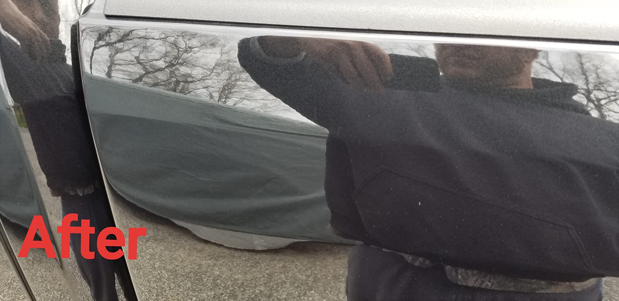 Adam's Polishes Car Scratch & Swirl Remover Hand Correction System, Remove & Restore Paint Transfer, Minor Imperfections, Oxidation, Paired with Orange Compound Correction Pad Applicator (2 Step Kit) customer photo 1