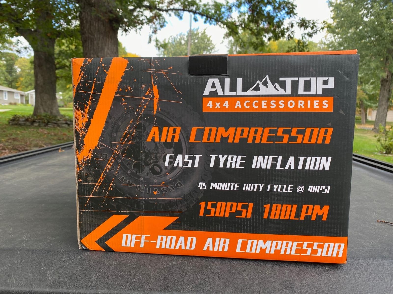 ALL-TOP Air Compressor Kit, 12V Portable Inflator 7.06CFM, Offroad Air Compressor for Truck ,Air Pump for Car Heavy Duty, Max 150PSI for SUV 4x4 Vehicle RV Tire customer photo 2