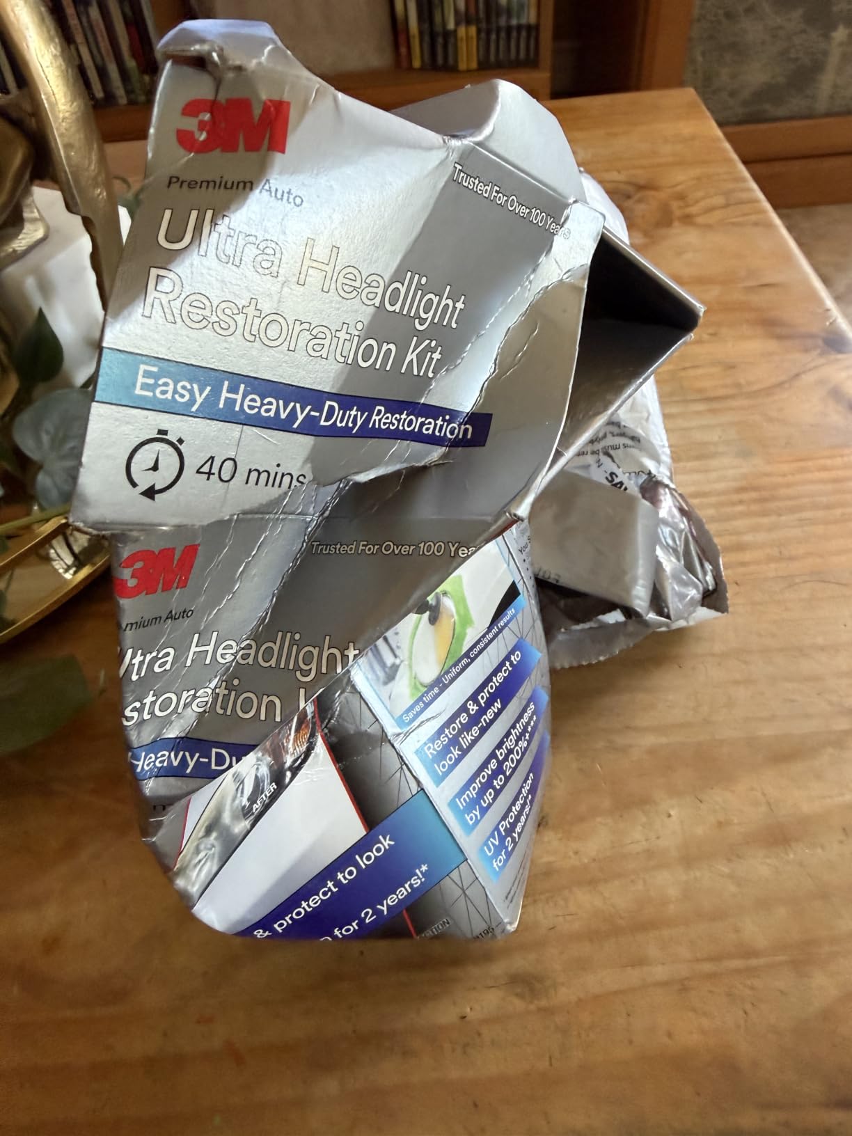 3M Ultra Headlight Restoration Kit, Contains Masking Tape, Light Sanding Discs, Wax Protectant and More, Use on Plastic Lenses Headlights, Taillights and More, Easy Heavy-Duty Restoration (39195) customer photo 2
