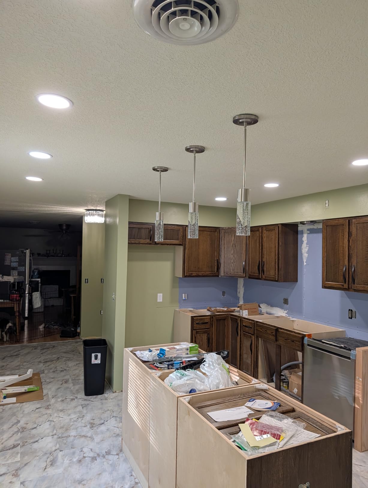 Amico 12 Pack 6 Inch LED Recessed Lighting, Canless Wafer Downlight, White customer photo 1