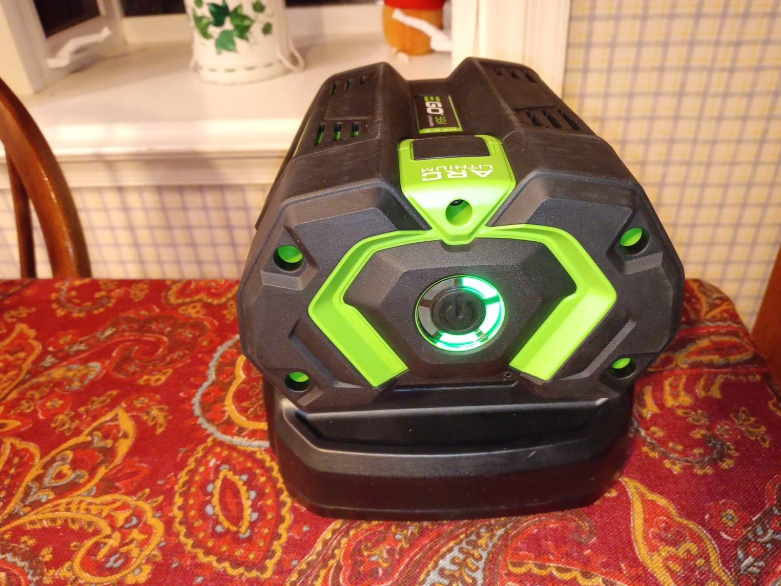 EGO POWER+ Cordless Electric Leaf Blower, 650 CFM, With Battery - LB6504 customer photo 2