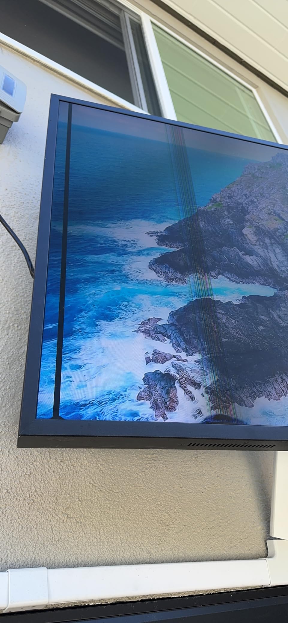 SAMSUNG 65-inch Class QLED 4K The Terrace Partial Sun Outdoor, Direct Full Array 16x, Quantum HDR 32x, Weatherproof, Wide Viewing Angle Smart TV w/ Alexa Built-in (QN65LST7TAFXZA, Latest Model) customer photo 1