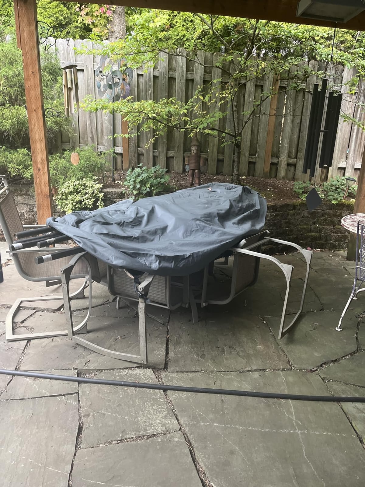 Vailge Patio Outdoor Furniture Covers Waterproof, Round Outdoor Table Cover customer photo 1