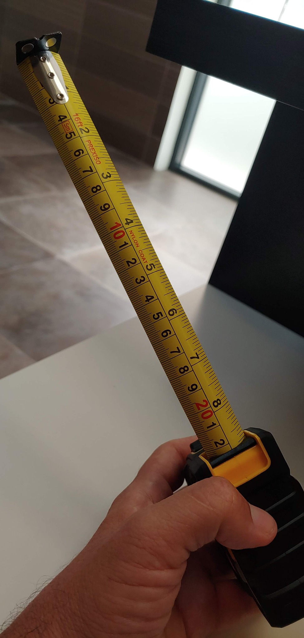 PREXISO 2-in-1 Laser Tape Measure 135Ft Rechargeable Laser Measurement Tool customer photo 1