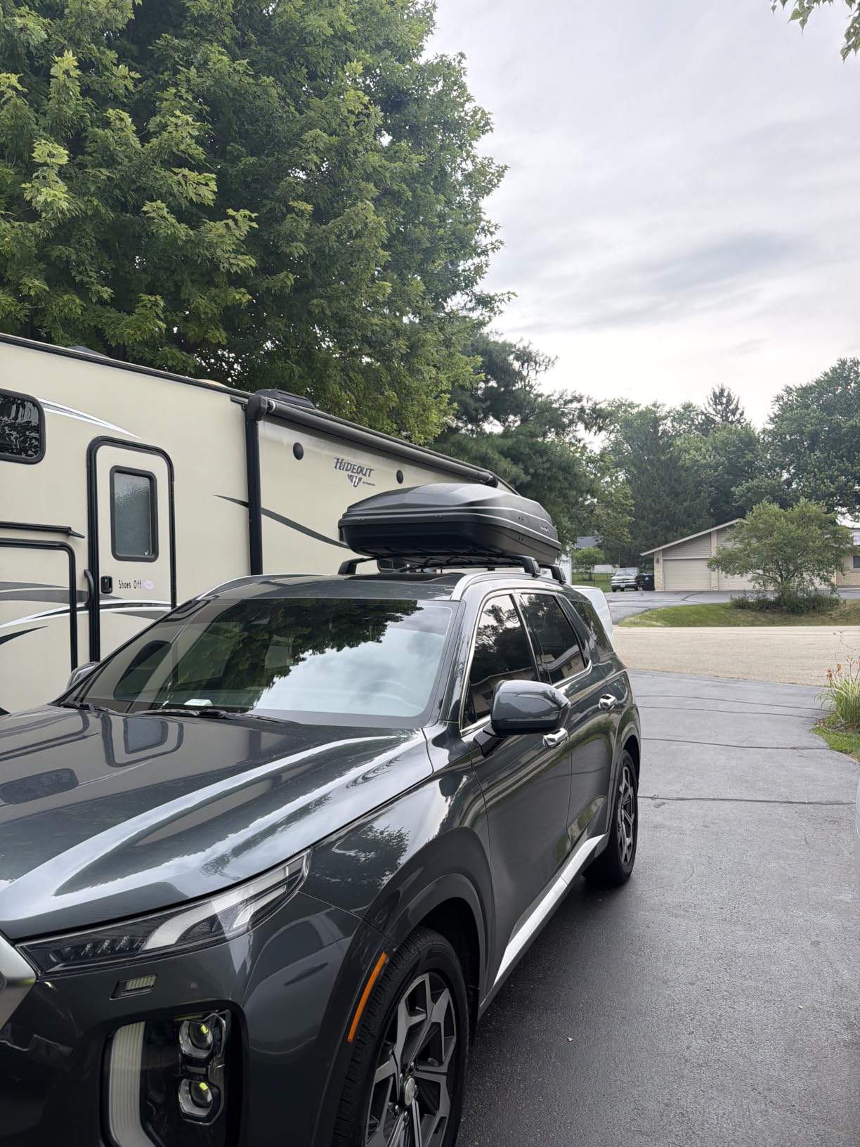 Aluminum Roof Rack Cross Bars Fit for 2019-2025 Hyundai Palisade customer photo 1