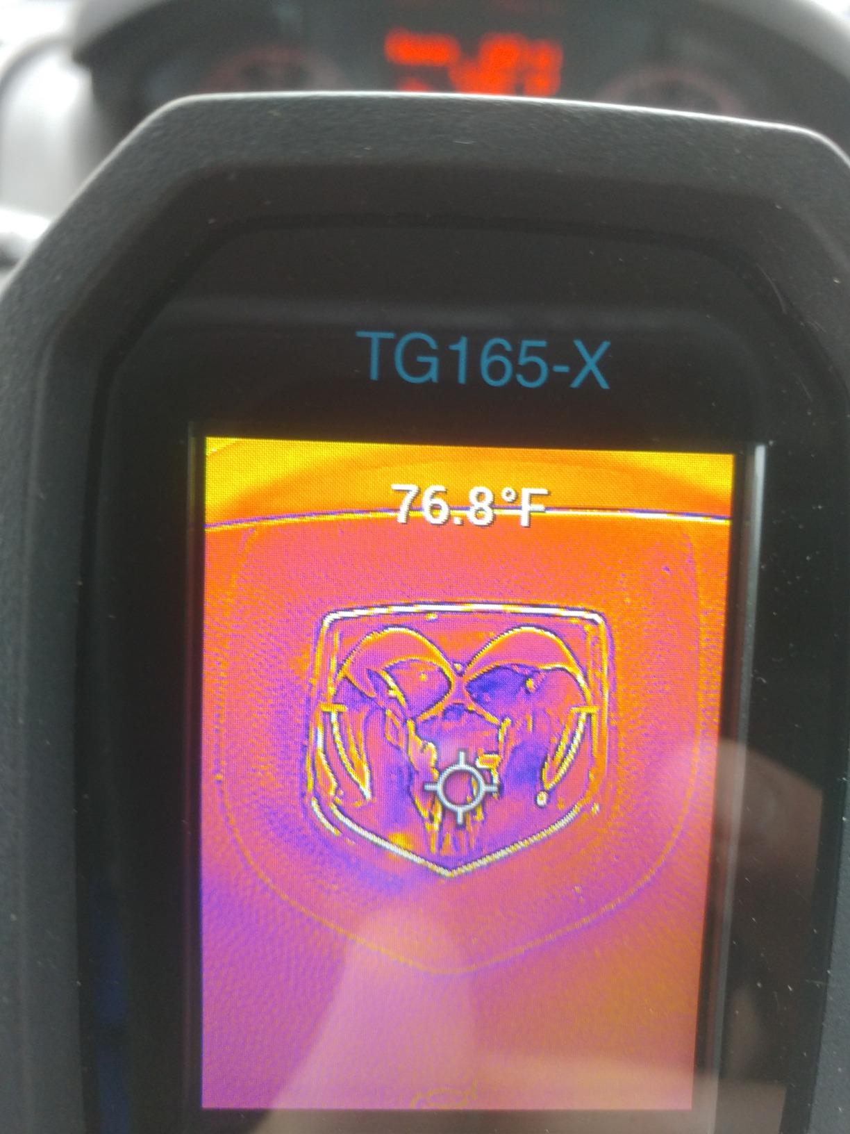 Flir TG165-X Thermal Imaging Camera with Bullseye Laser, Spot IR customer photo 1
