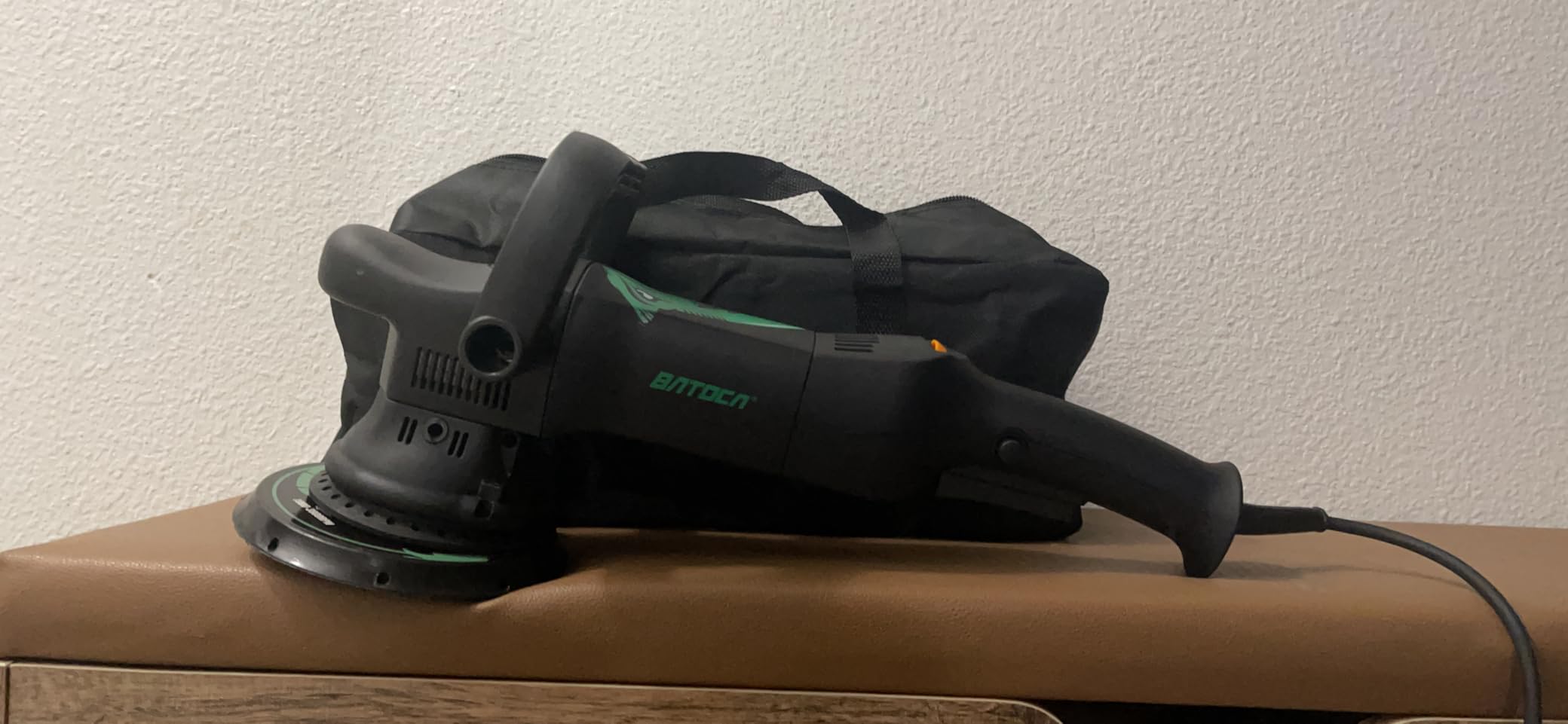 BATOCA 2026 New Dual Action Polisher Random Orbital Car Buffer 1100W customer photo 1