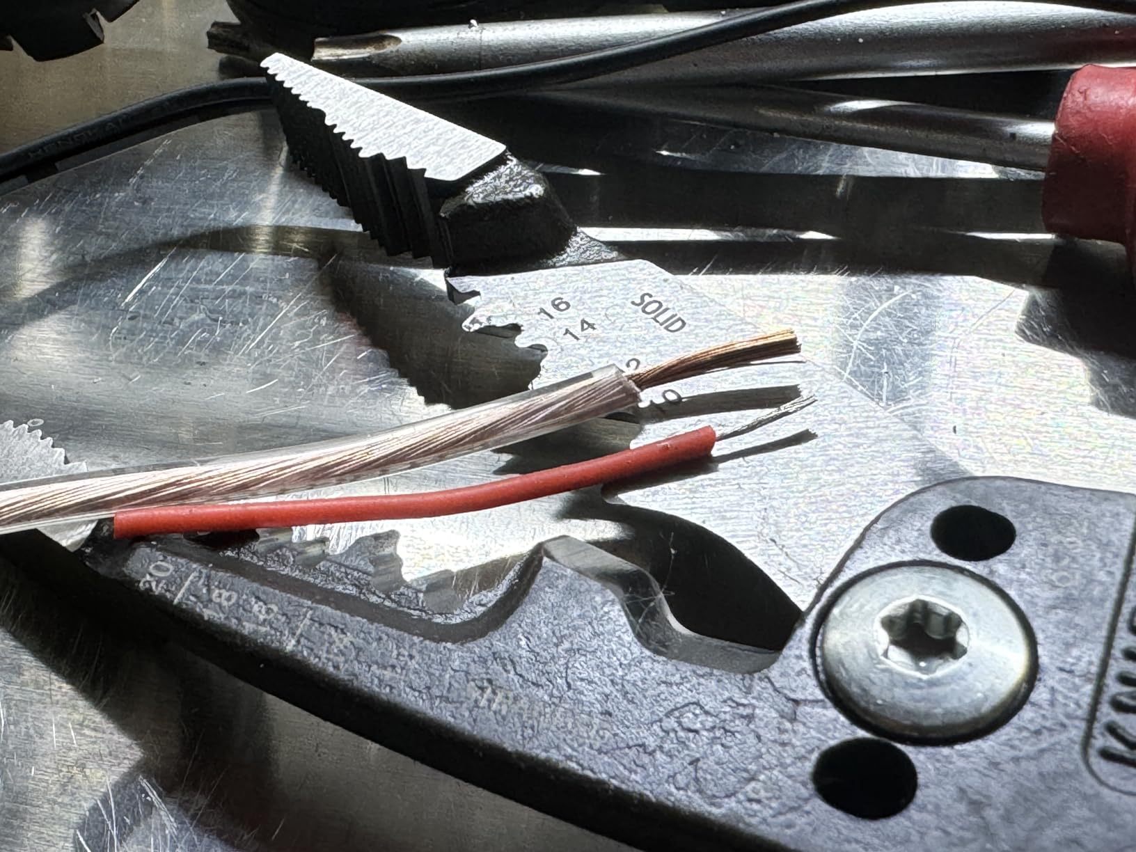 KNIPEX Tools 13 72 8 Forged Wire Stripper, 8-Inch customer photo 1