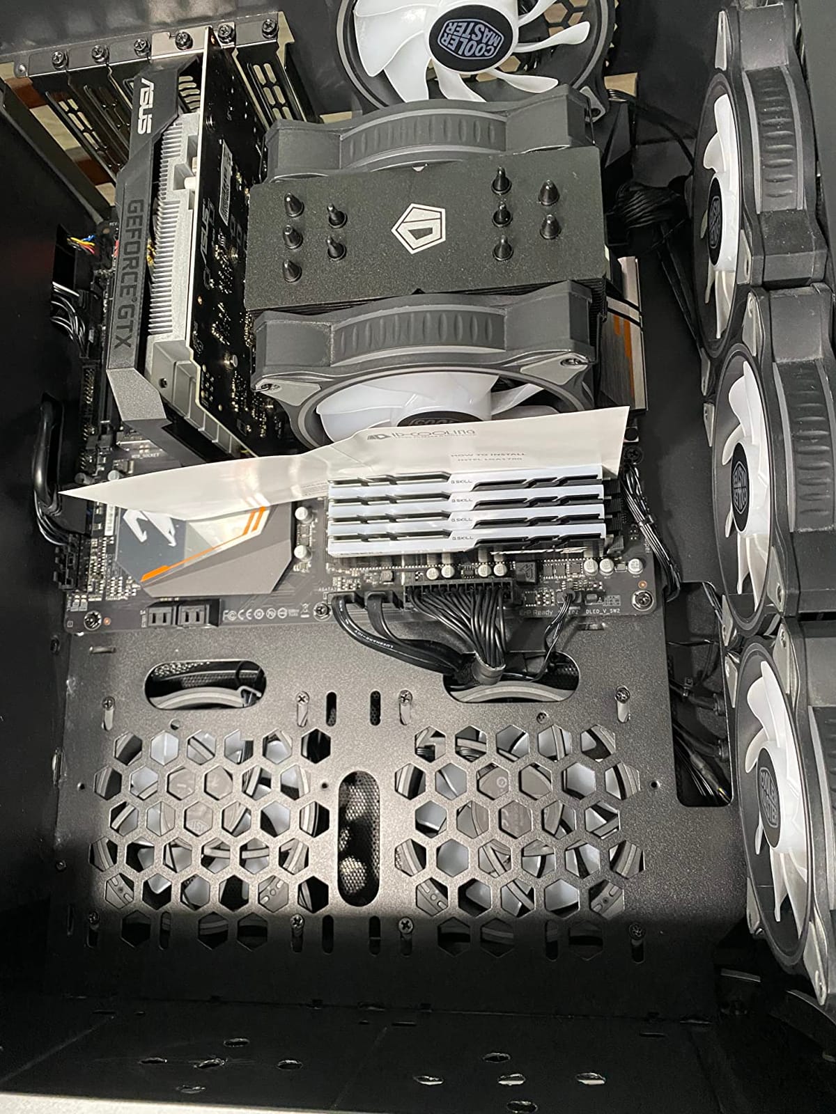 ID-COOLING SE-225-XT Black CPU Air Cooler, 5 Heatpipes, Dual 120mm PWM Fans customer photo 1