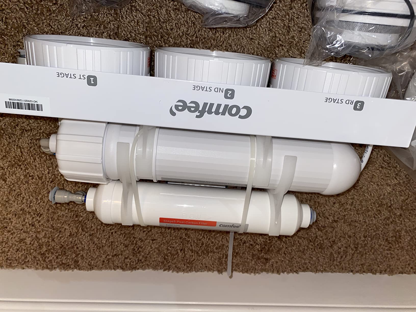COMFEE' CMP10 5-Stage Reverse Osmosis Under Sink Water Filter System customer photo 2