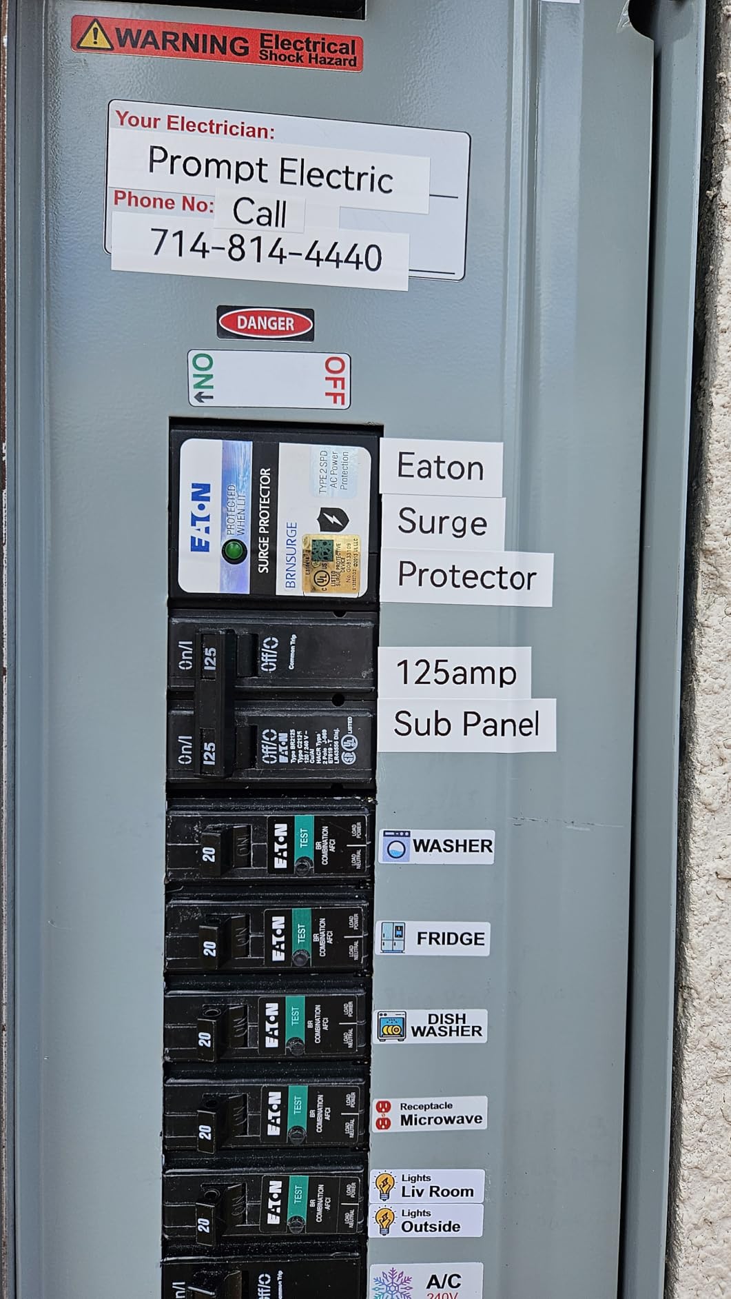 Type BR Circuit Breaker Surge Protective Device, Two Pole, Surge Protective Device customer photo 1