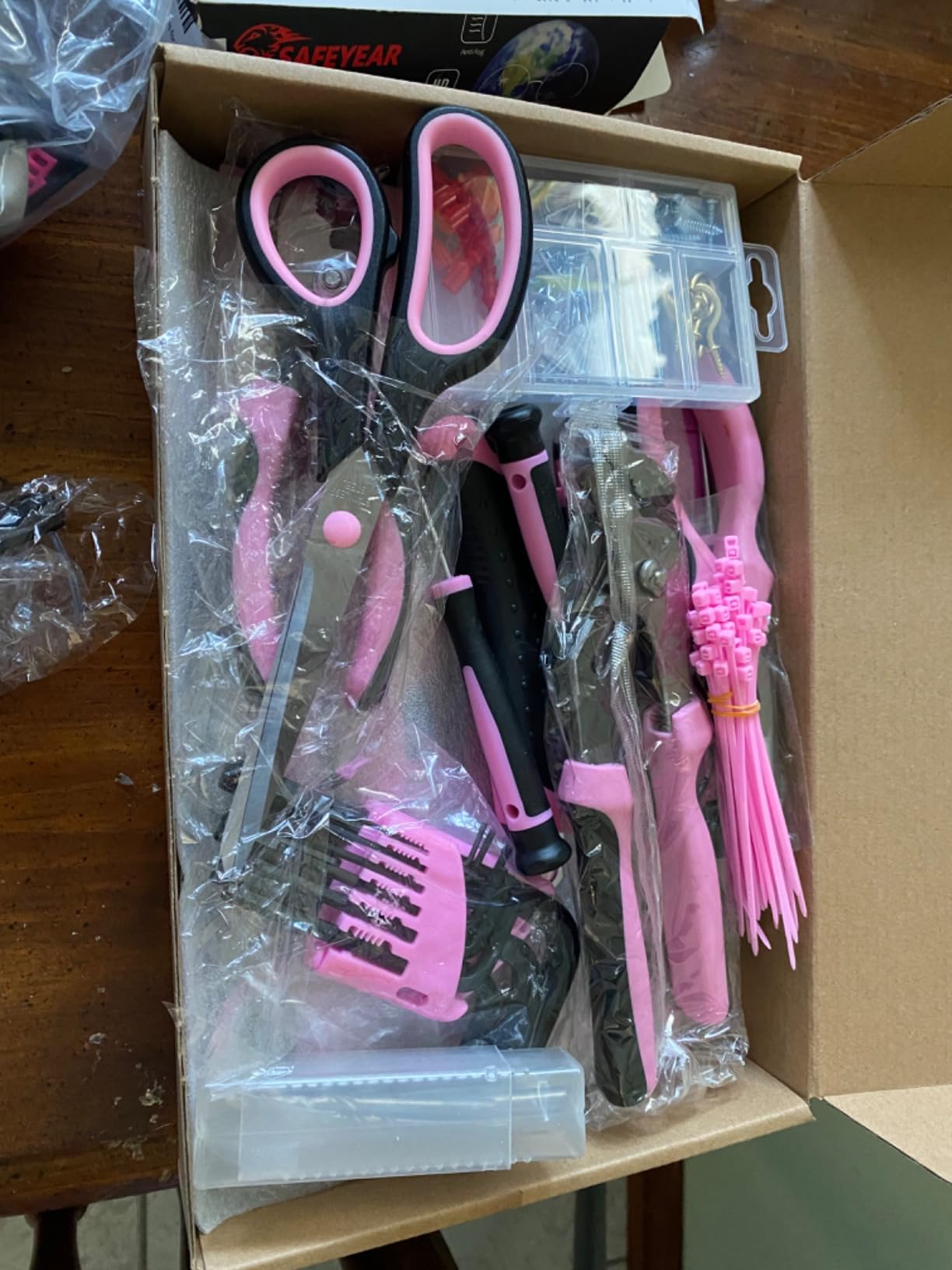 FASTPRO 232-Piece Pink Drill Set for Women, Pink Tool Set with Bag customer photo 1