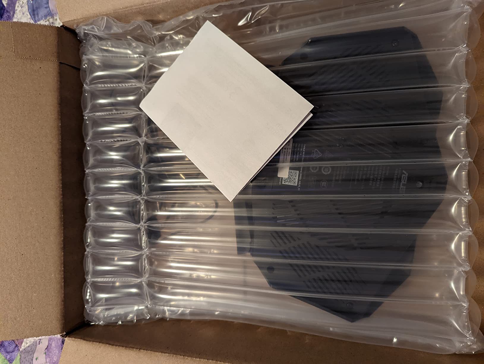 ASUS RT-AX82U AX5400 Dual-Band WiFi 6 Gaming Router, Game Acceleration, Mesh Support, Dedicated Port, Mobile Boost, MU-MIMO, Aura RGB (Renewed) customer photo 1