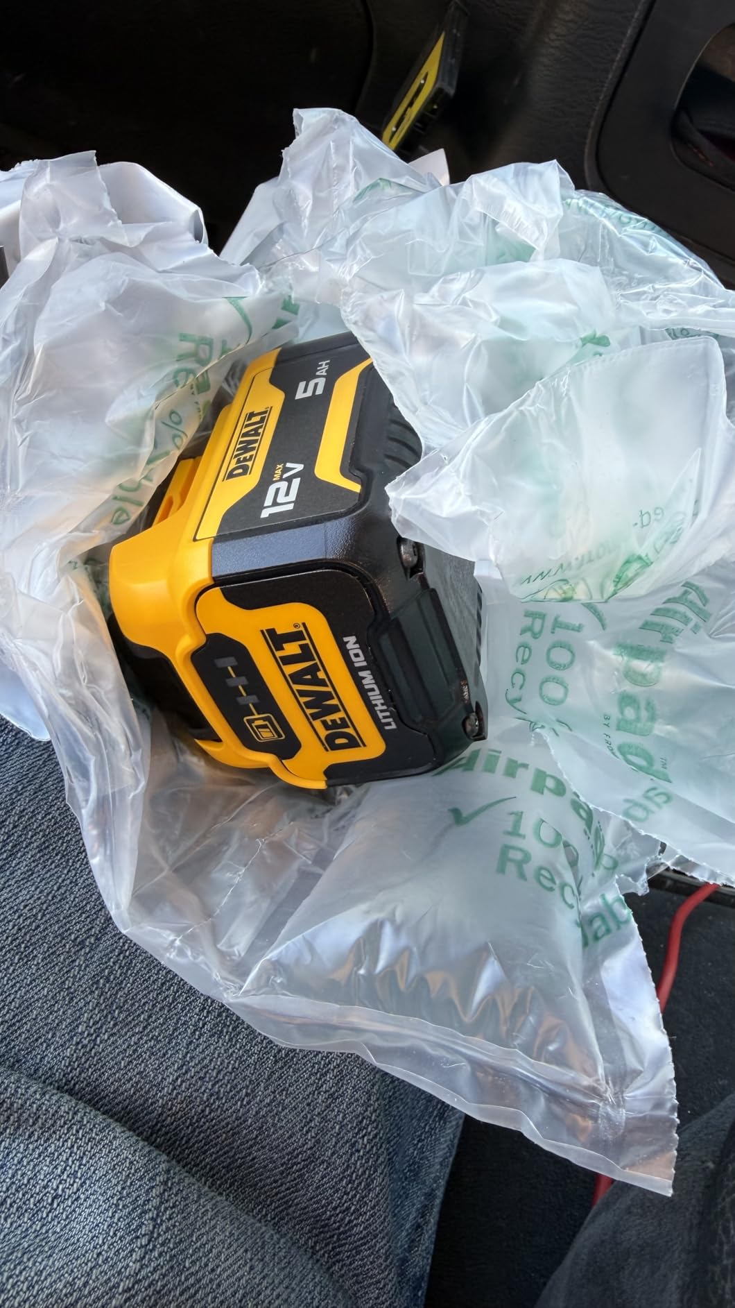 DEWALT DCB126 12V MAX* 5.0Ah Lithium Ion Battery customer photo 2
