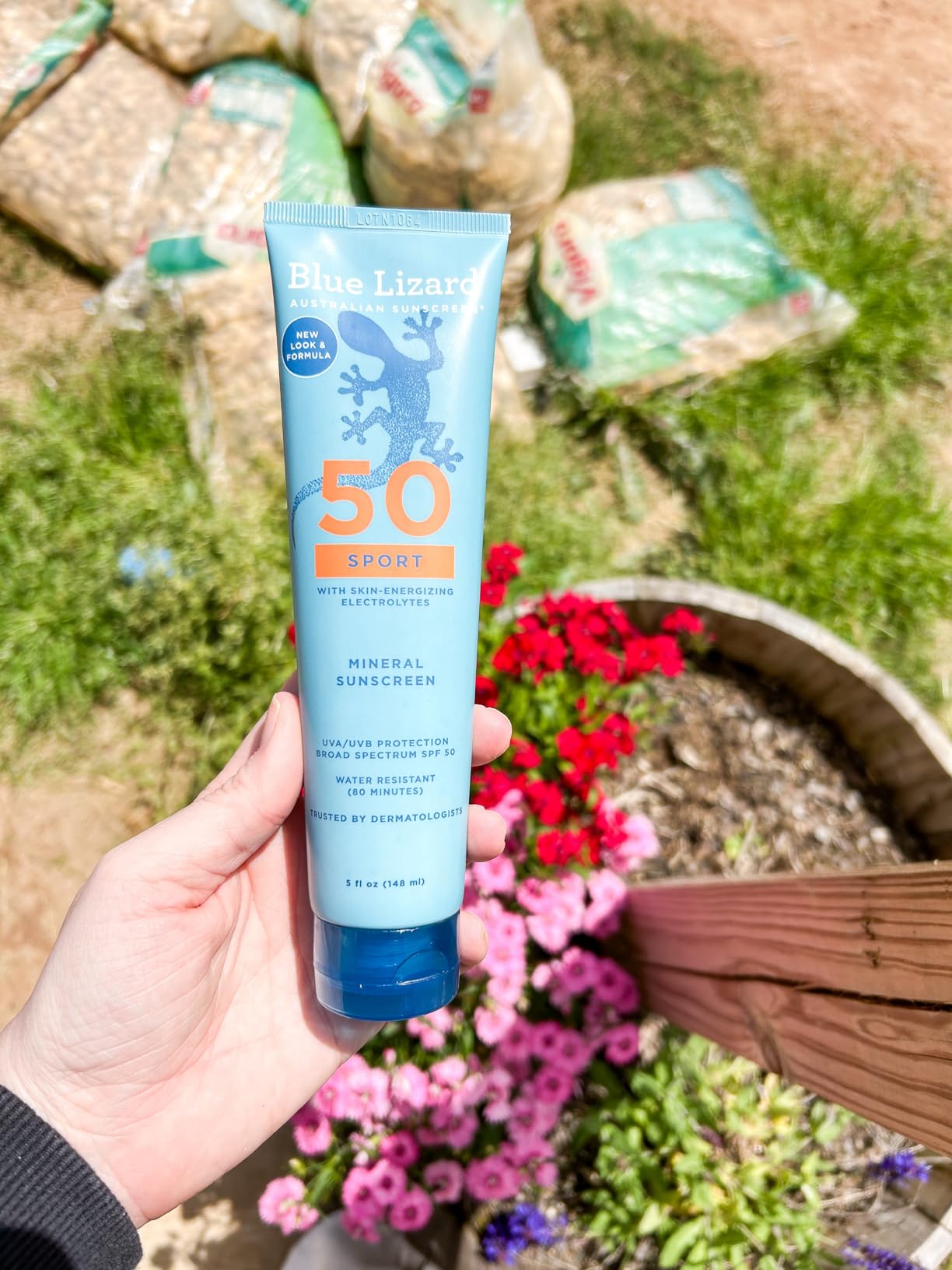Blue Lizard Sport Mineral SPF 50 Lotion, Ideal for Athletes, 100% Mineral Sunscreen Actives, Fragrance-Free, Paraben-Free, Vegan, 3.0 fl oz customer photo 1