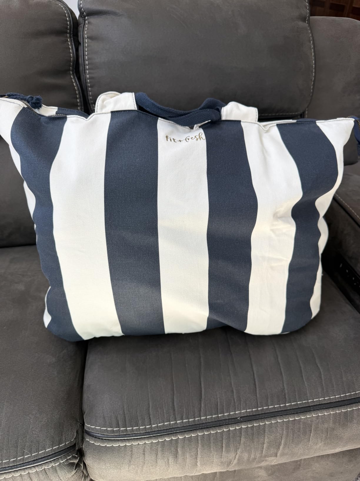 Fit & Fresh All The Things XL Beach Bag for Women, Oversized Travel Tote customer photo 2