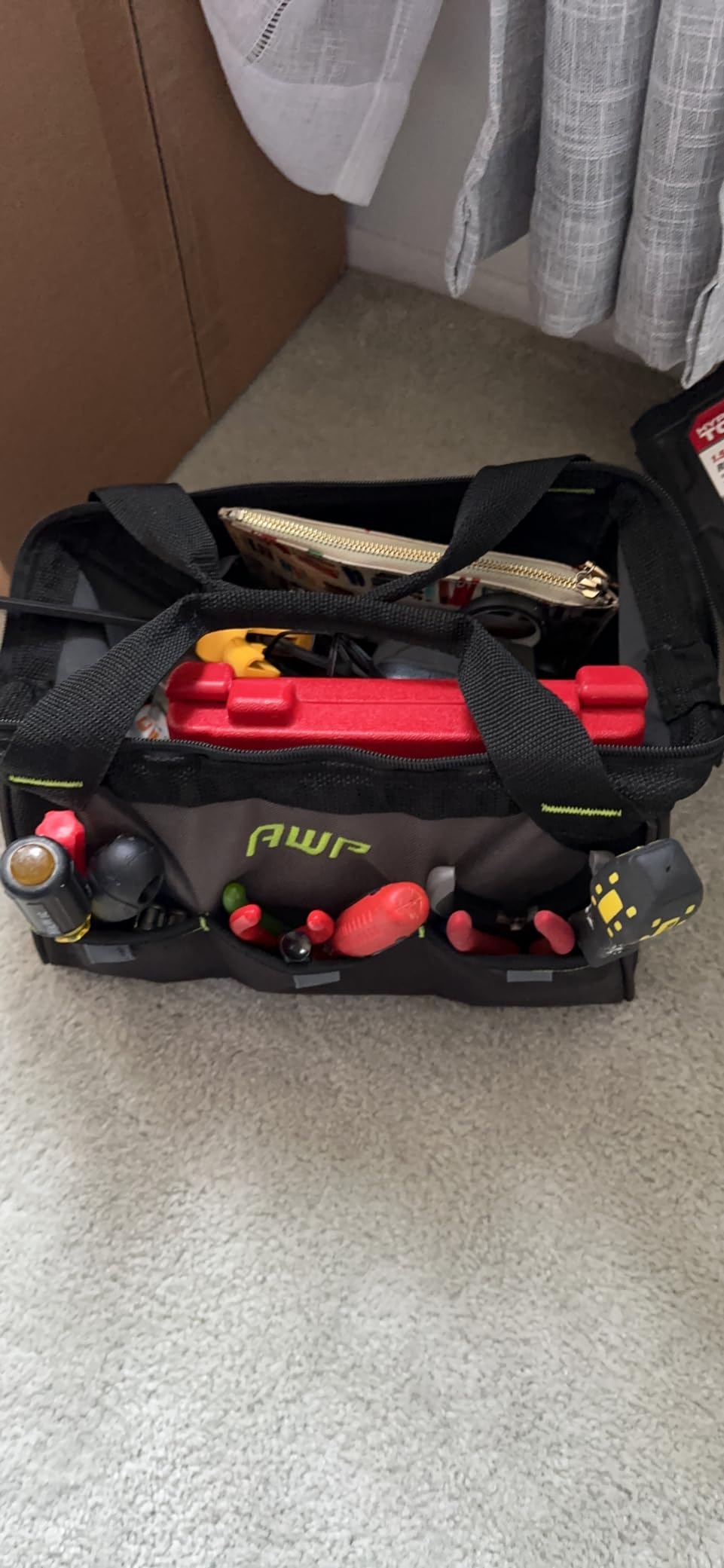AWP Tool Bags, Premium Tool Bag, Black, Durable Tool Tote, for Professionals and Contractors customer photo 2