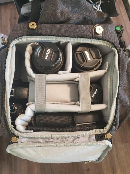 BAGSMART Camera Backpack DSLR Camera Bag Backpacks for Photographers customer photo 1