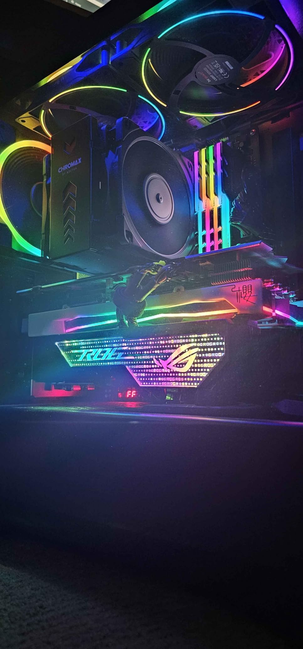 Noctua NH-U12A chromax.Black, Quiet High-Performance Tower CPU Cooler customer photo 1