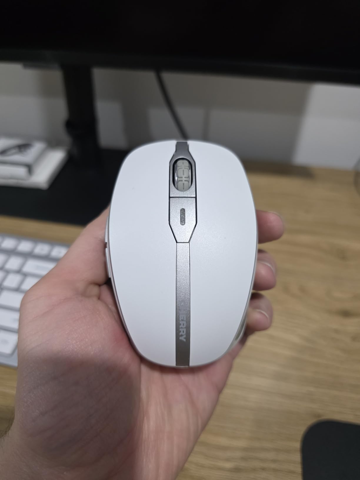 CHERRY DW 9100 Slim Wireless Keyboard and Mouse Office Combo, Rechargeable customer photo 1