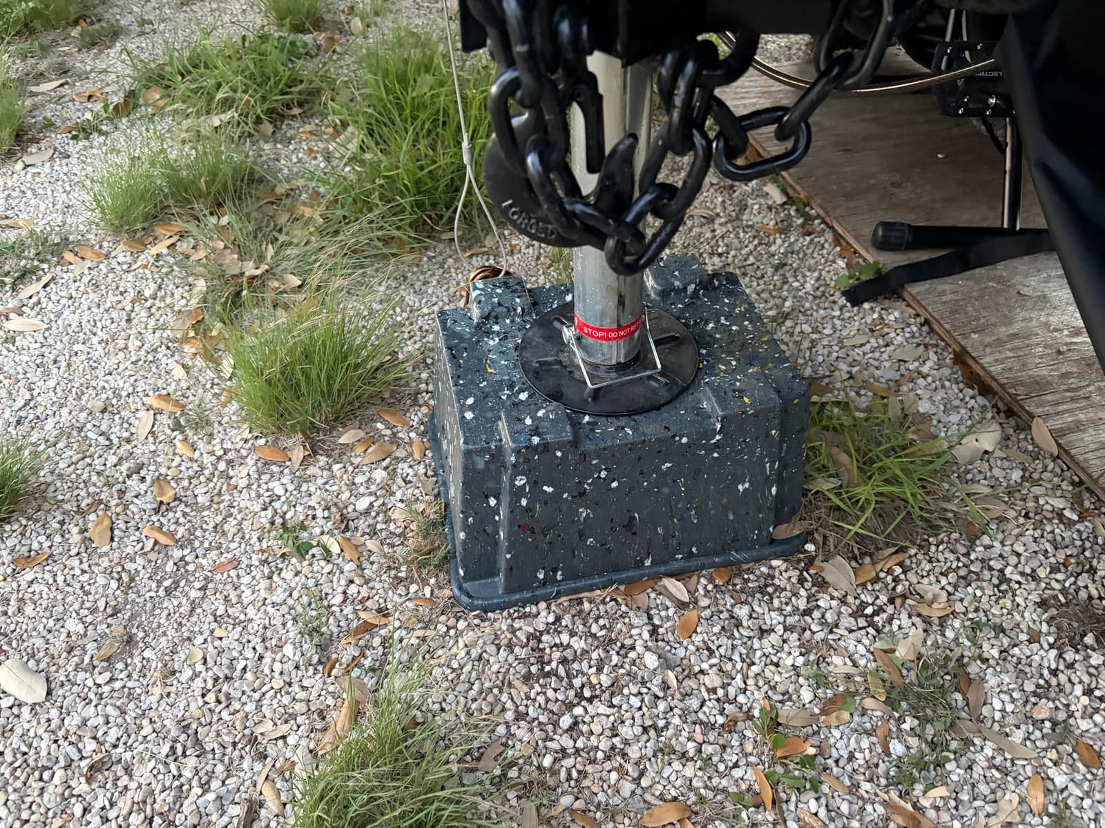 OX BLOX Heavy Duty Trailer Jack Block - 10,000 lb Capacity - Made in USA customer photo 2