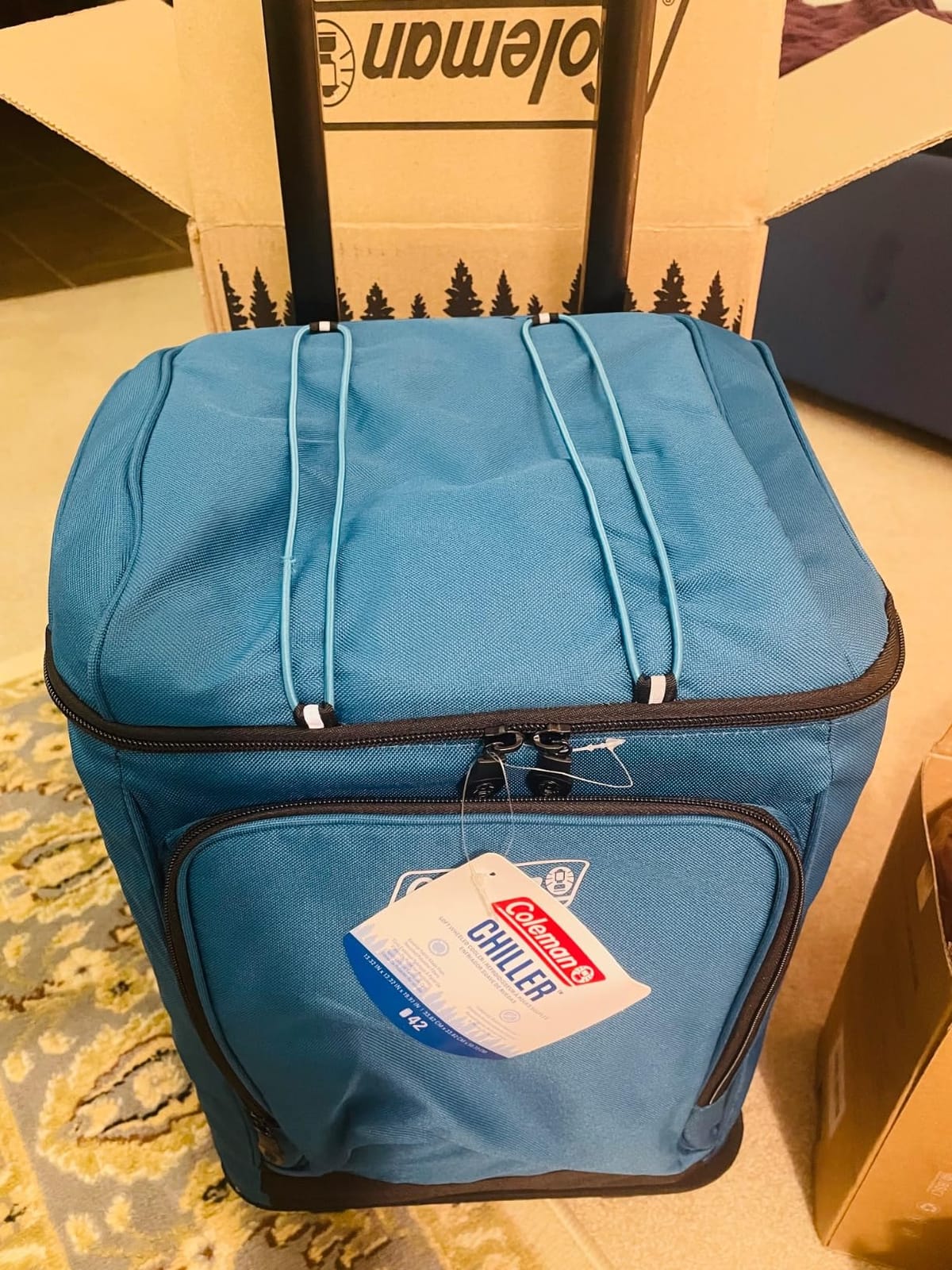 Coleman 42-Can Soft Rolling Cooler with Wheels, Insulated Chiller customer photo 2