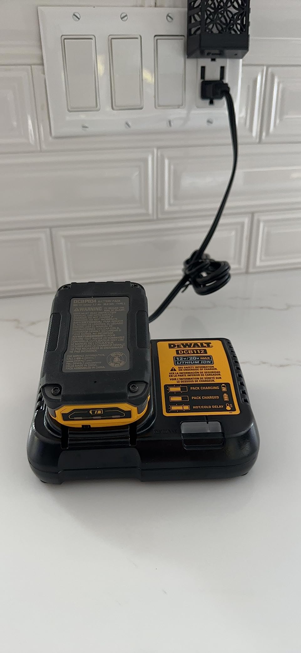 DEWALT 20V MAX* Starter Kit with POWERSTACK Compact Battery and Charger (DCBP034C) customer photo 1