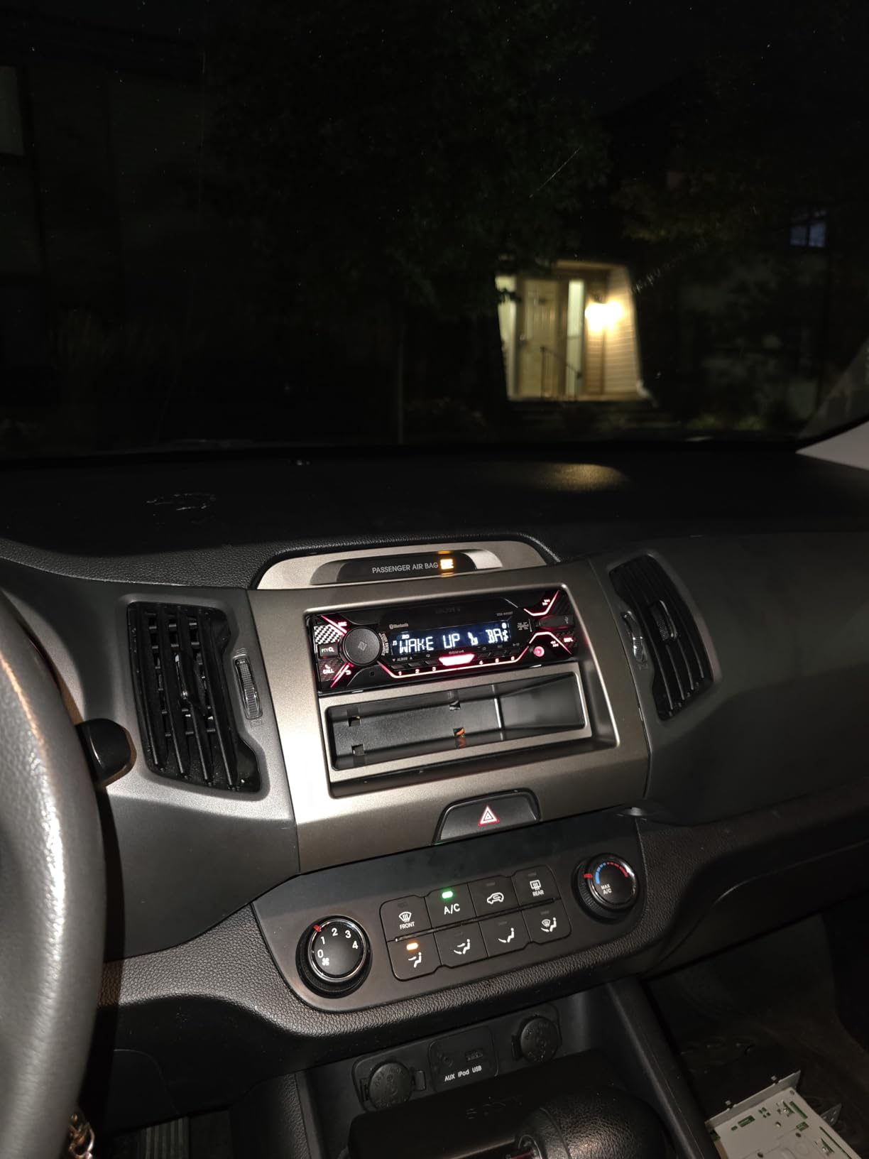 Sony DSX-A410BT Single Din Bluetooth Front USB AUX Car Stereo Digital Media Receiver (No CD Player) customer photo 2