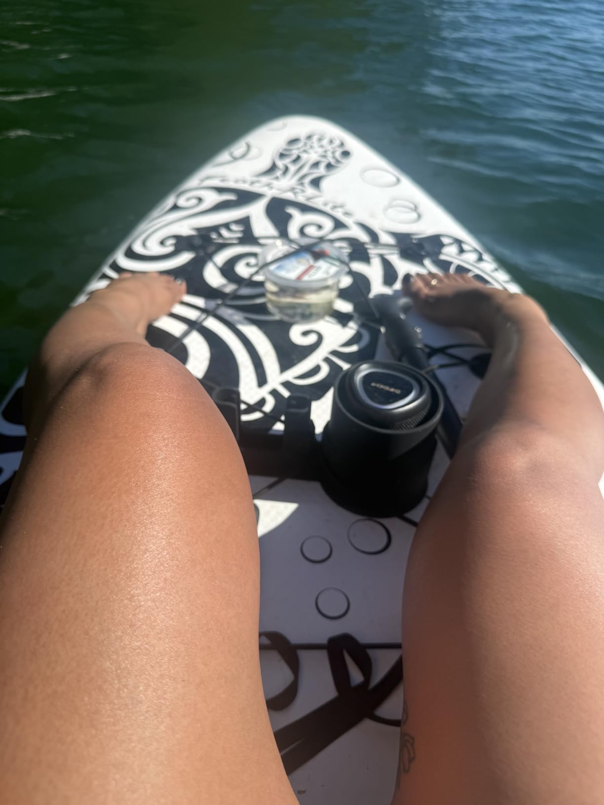 FEATH-R-LITE Inflatable Stand Up Paddle Board with Beginner SUP Accessories customer photo 1