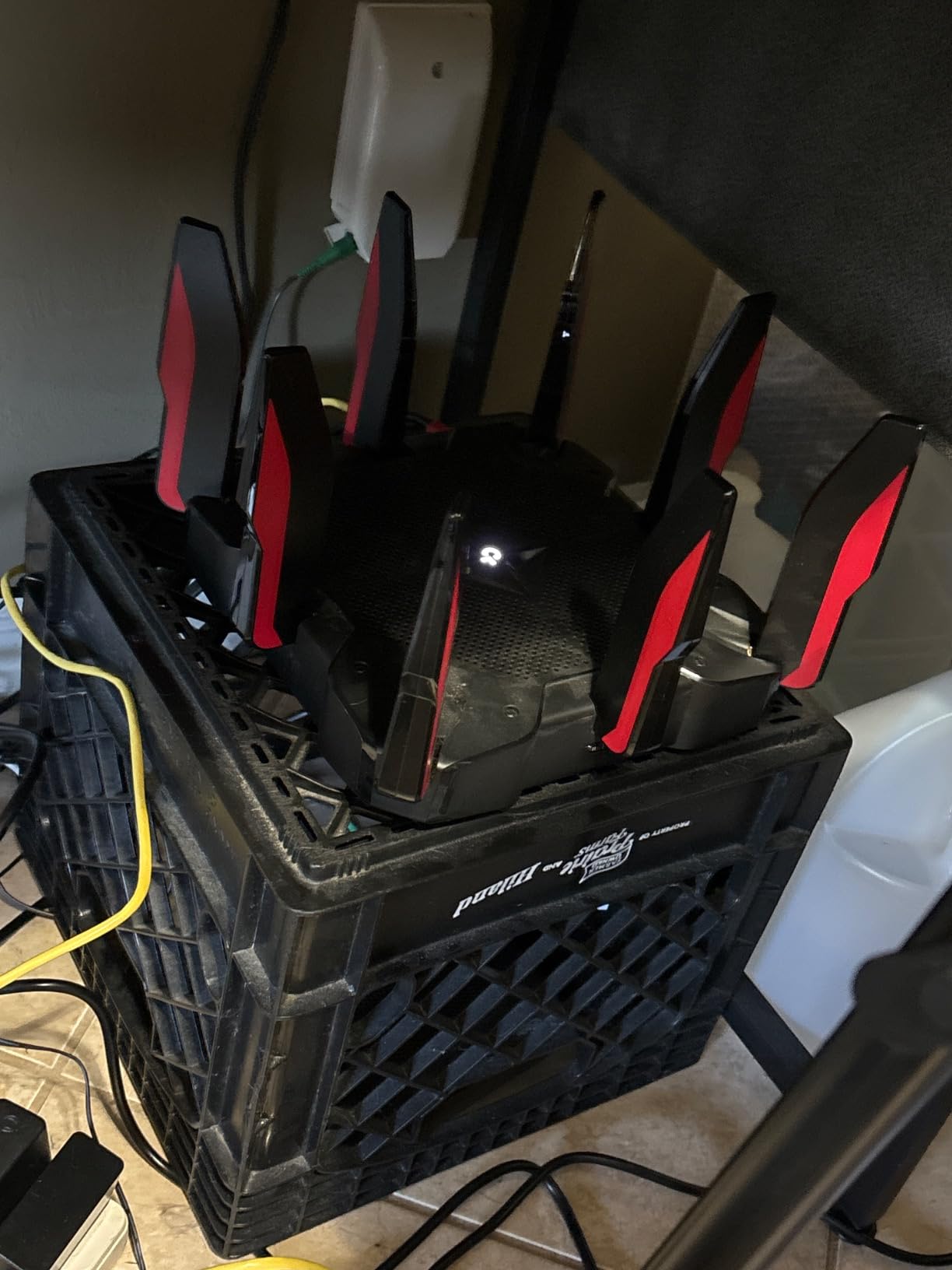 TP-Link WiFi 6 Internet Gaming Router - Tri Band High-Speed ax, Wireless Smart VPN for a Large Home, 2.5G WAN, 8 Gigabit LAN Ports (Archer AX10000) customer photo 2