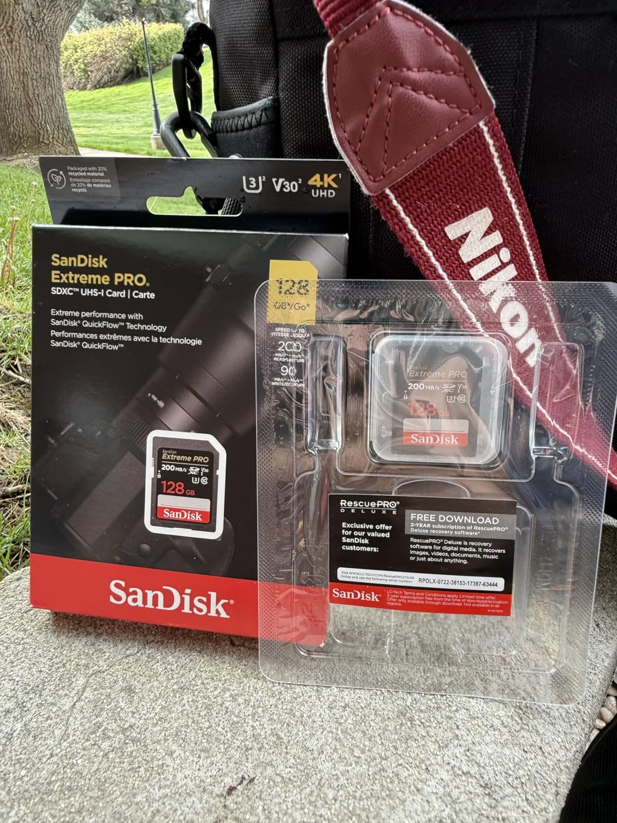 SANDISK 128GB Extreme PRO SD Memory Card, Up to 200MB/s Read Speeds, UHS-I customer photo 2