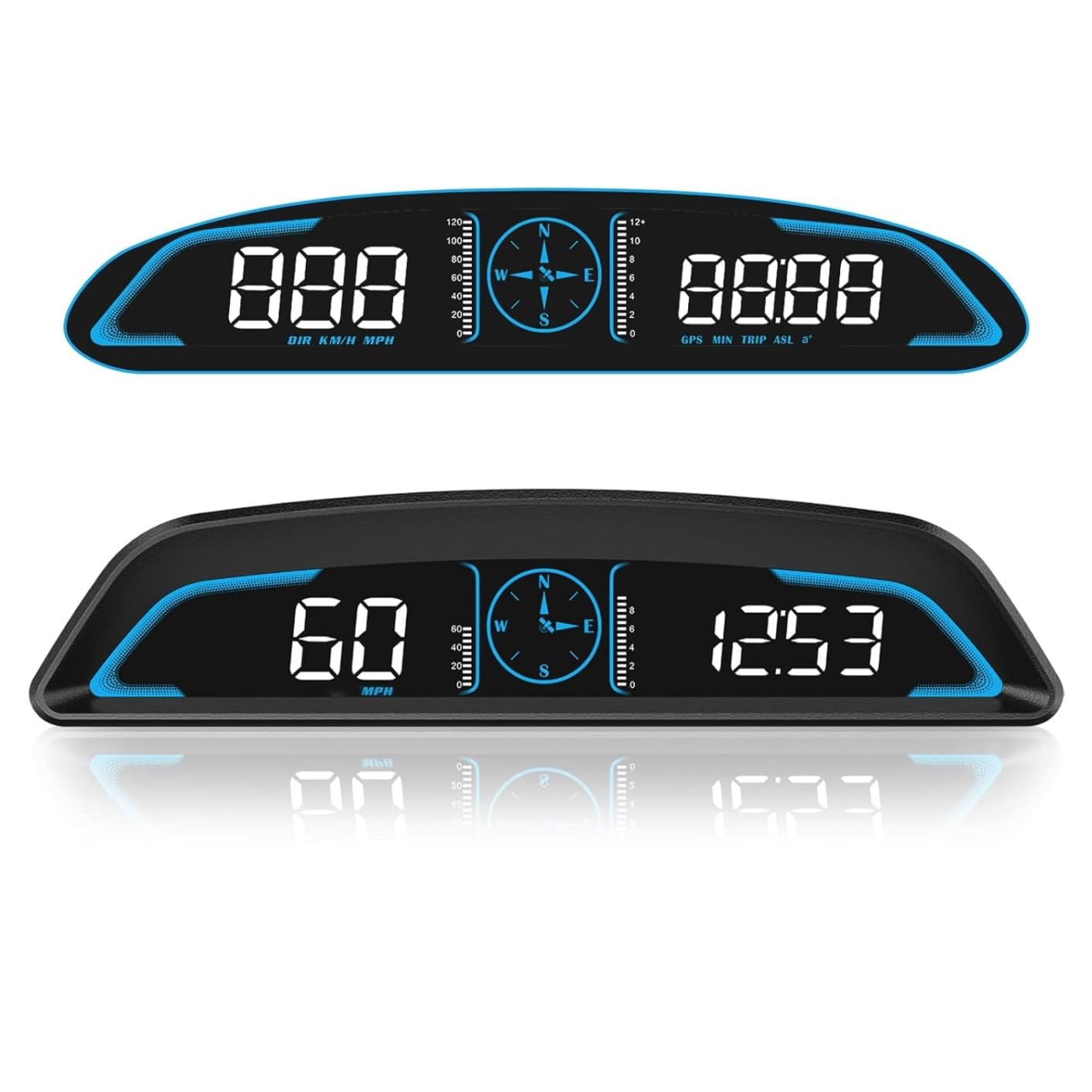 SinoTrack Digital GPS Speedometer Universal Heads Up Display for Car 5.5 inch Large LCD Display HUD with MPH Speed Fatigued Driving Alert Overspeed Alarm Trip Meter for All Vehicle customer photo 2