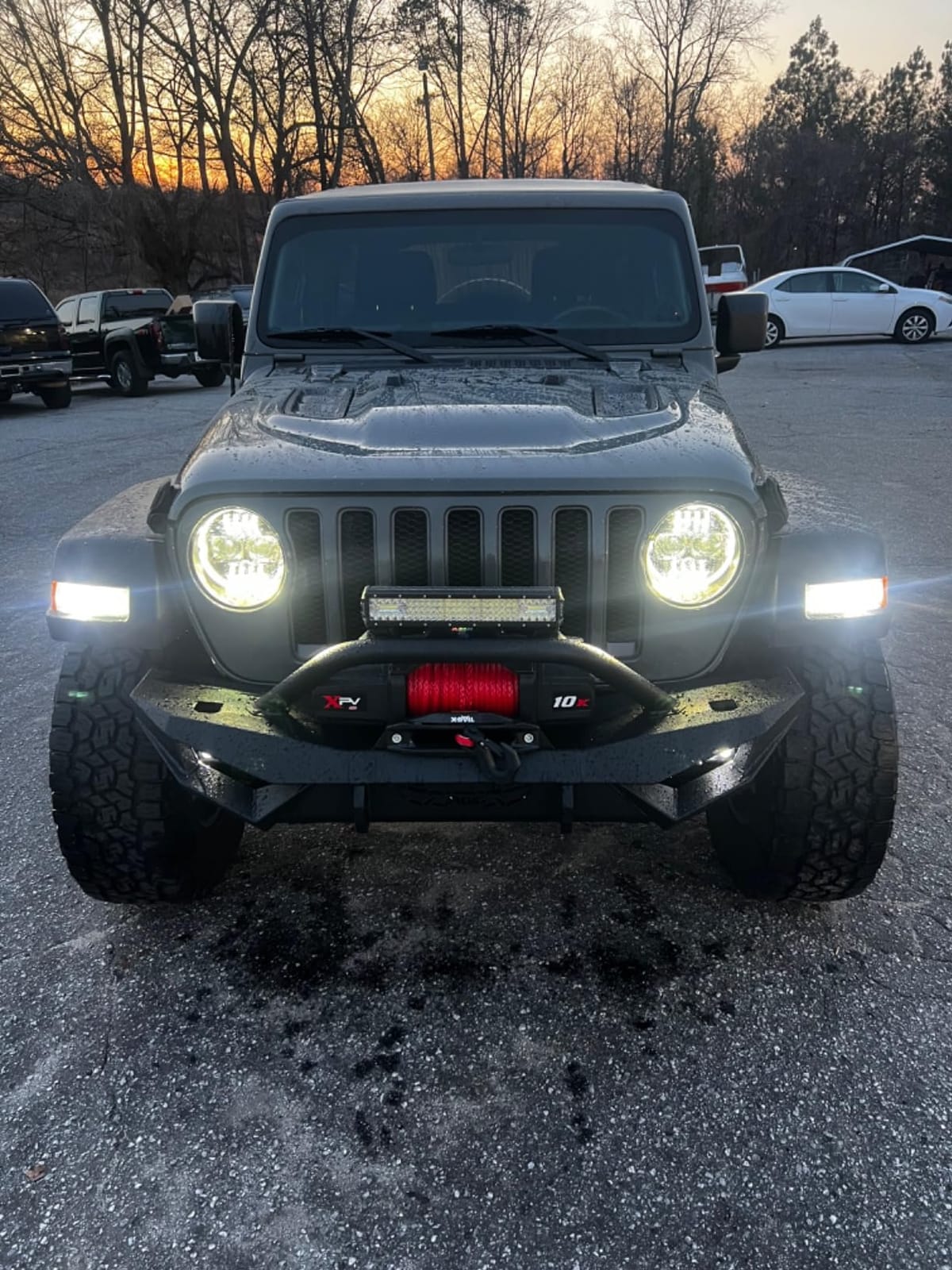 40 Inch Curved LED Light Bar, Niking Auto Super Slim 360W Off Road Dual Row LED Driving Light Spot Flood Combo Work Light Roof Bumper Bar for Trucks UTV ATV SUV RZR Wrangler JK JL Boat customer photo 2