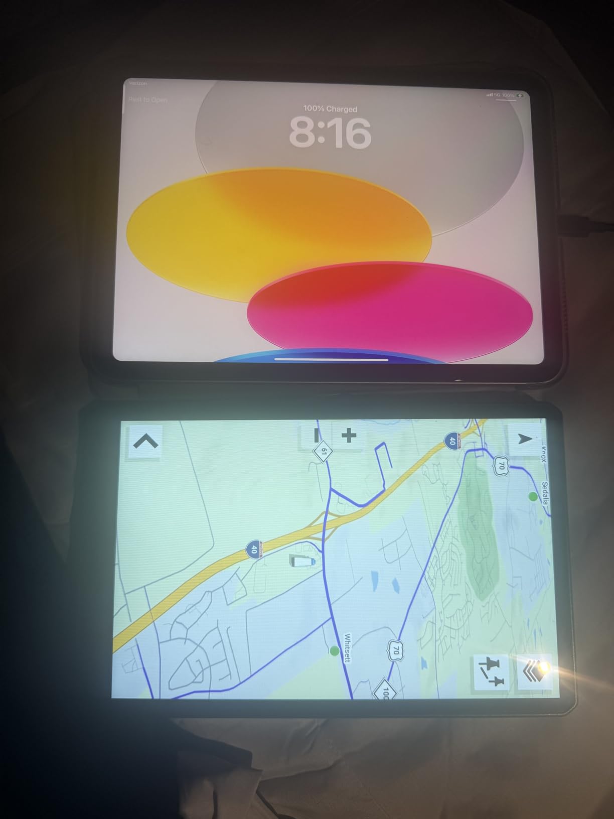 Garmin dēzl™ OTR1010, Extra-Large, Easy-to-Read 10” GPS Truck Navigator customer photo 2