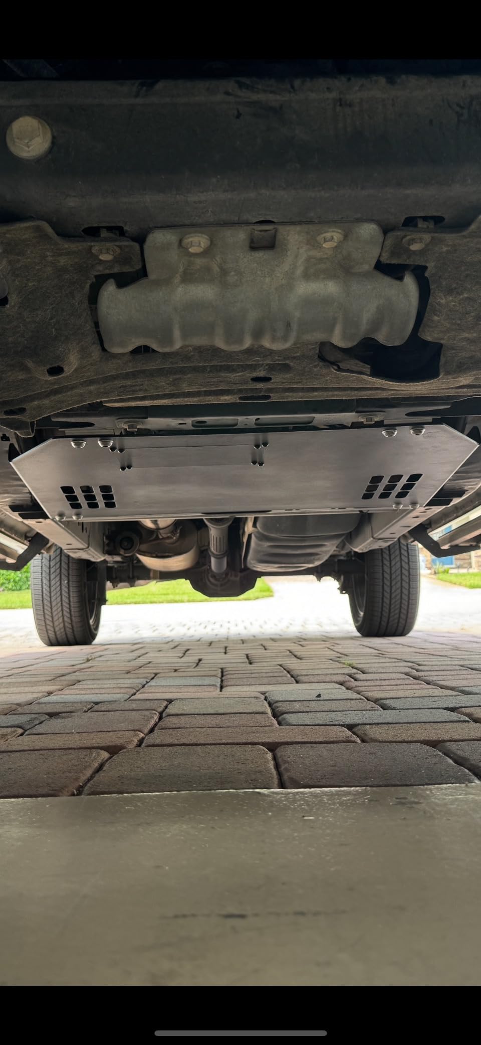 LOSTAR Catalytic Converter Protection Shield Fit For 2009-2023 Ford F-150 customer photo 2