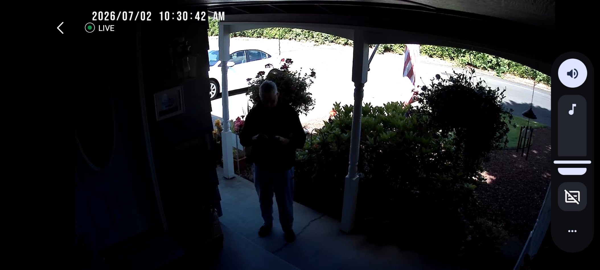 Dzees 3MP 2K Wireless Outdoor Security Camera, Battery Powered, IP66 customer photo 1