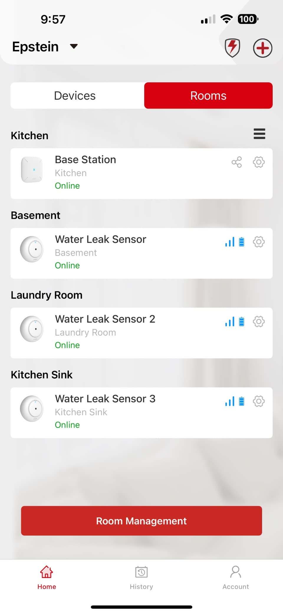 X-Sense Wi-Fi Water Leak Detector Kit, 120 dB, 3 Sensors + Base, SWS54 customer photo 2