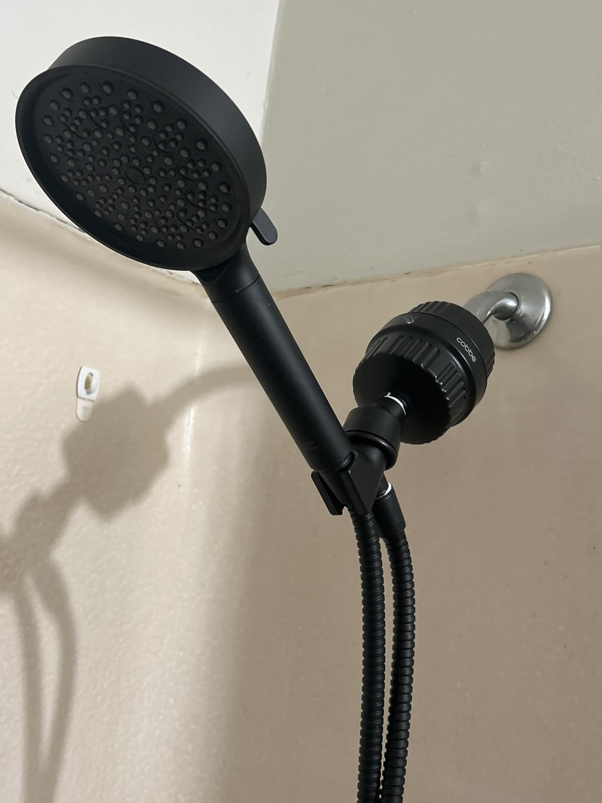 Cobbe Filtered Shower Head with Handheld, Water Softener for Hard Water customer photo 2