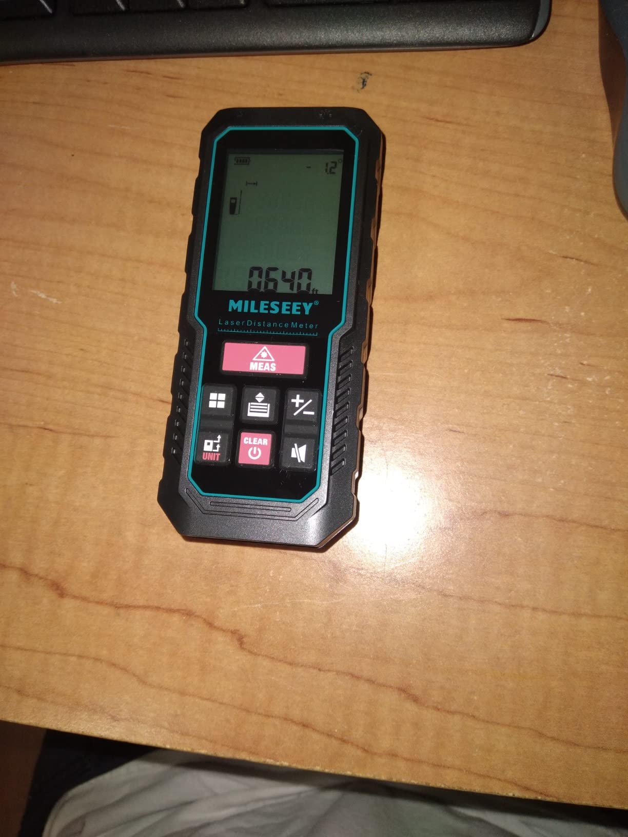 MILESEEY Laser Measure, Laser Measuring Tool with Angle Sensor customer photo 1